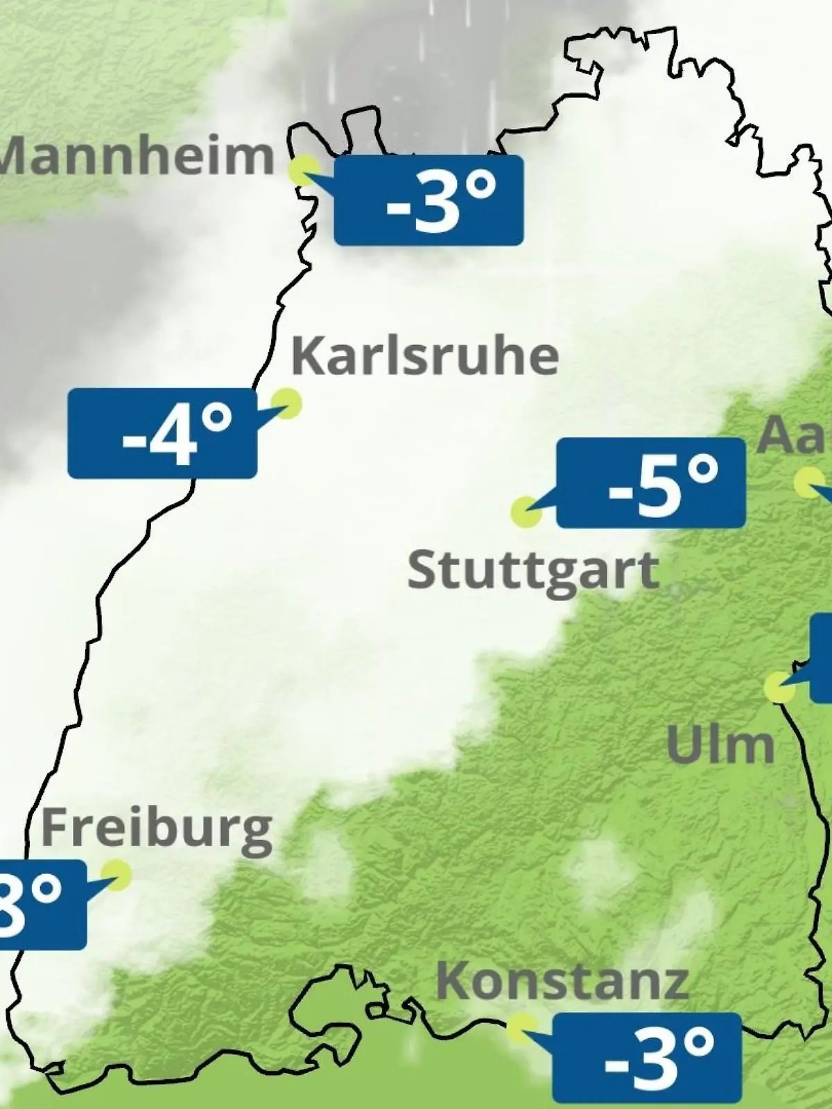 Bild zu: "Baden-Württemberg: Wie wird das Wetter?"