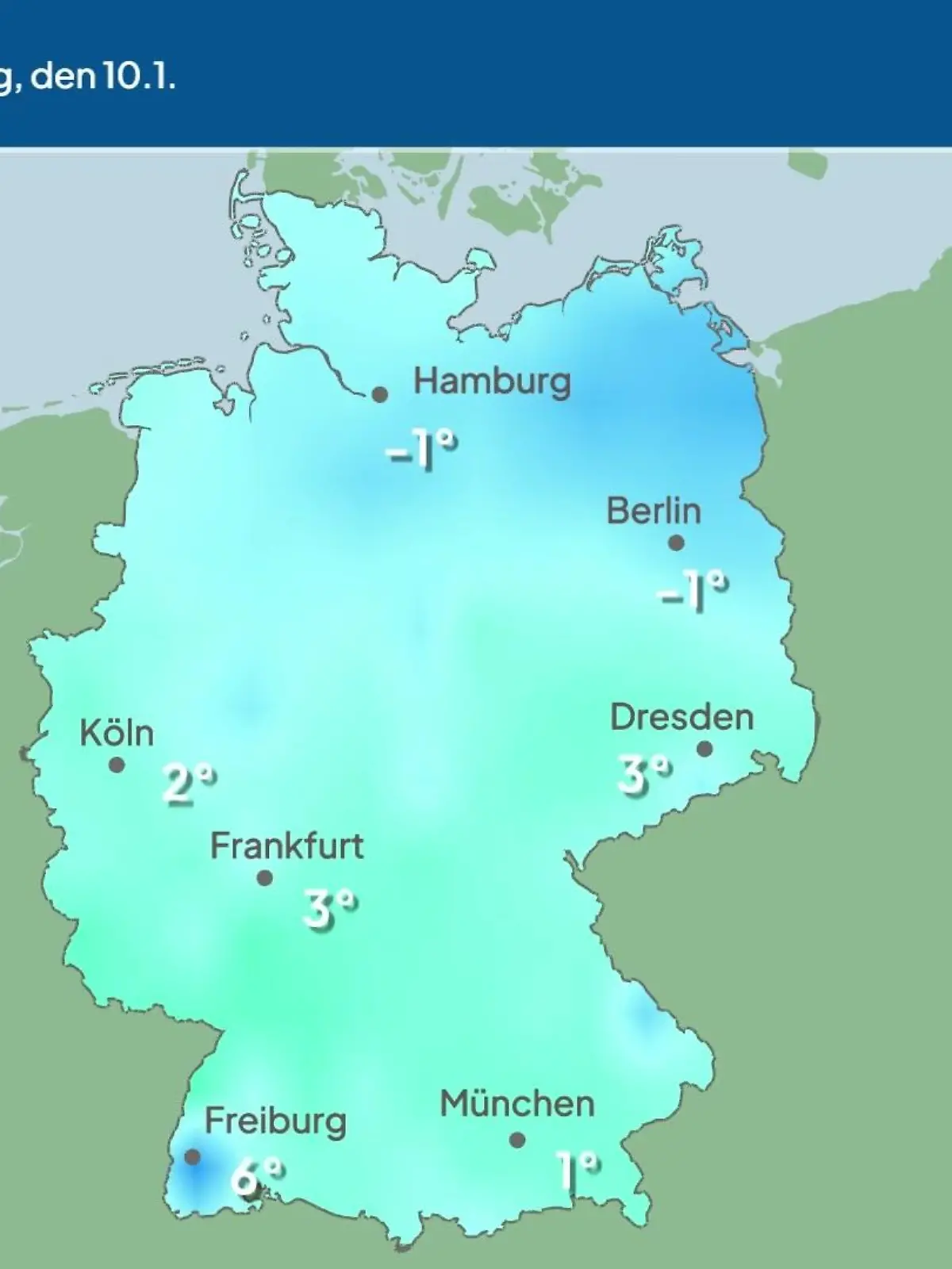 Bild zu: "Im Video: Temperatur-Vorhersage"