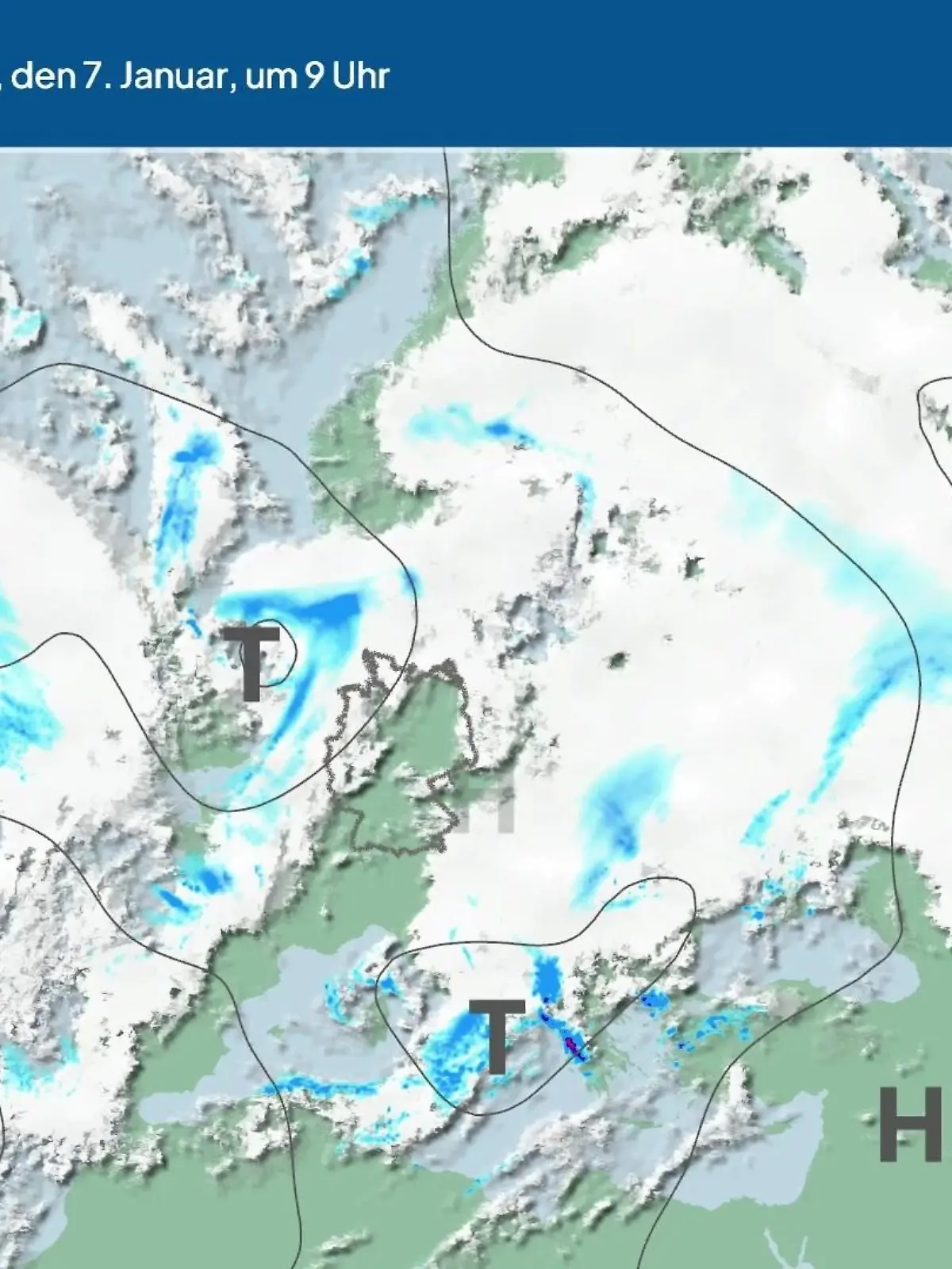Bild zu: "Die Wetterlage der kommenden 5 Tage"