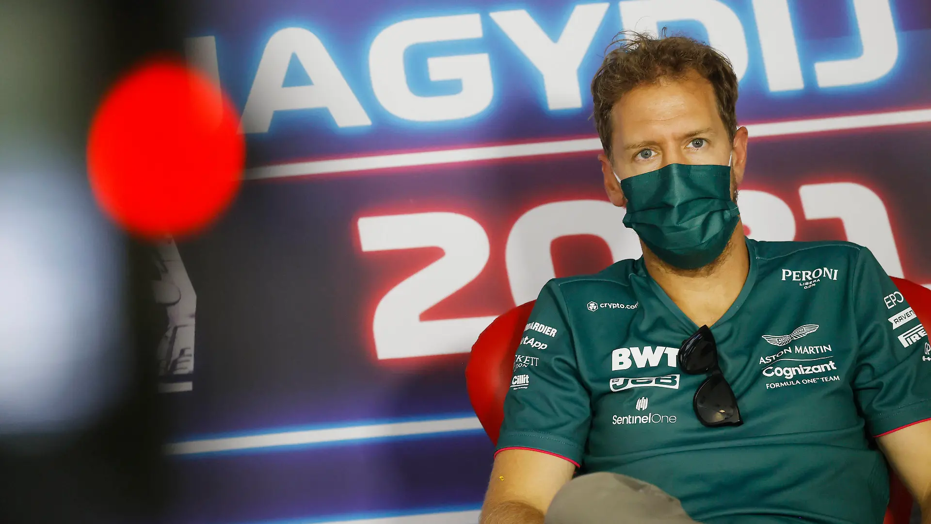 F1 Grand Prix of Hungary 5 Sebastian Vettel GER, Aston Martin Cognizant F1 Team, F1 Grand Prix of Hungary at Hungaroring on July 29, 2021 in Budapest, Hungary. Photo by Florion Goga/REUTERS/FIA Pool via HOCH ZWEI Budapest Hungary Poolfoto HOCH ZWEI/Pool/REUTERS ,EDITORIAL USE ONLY