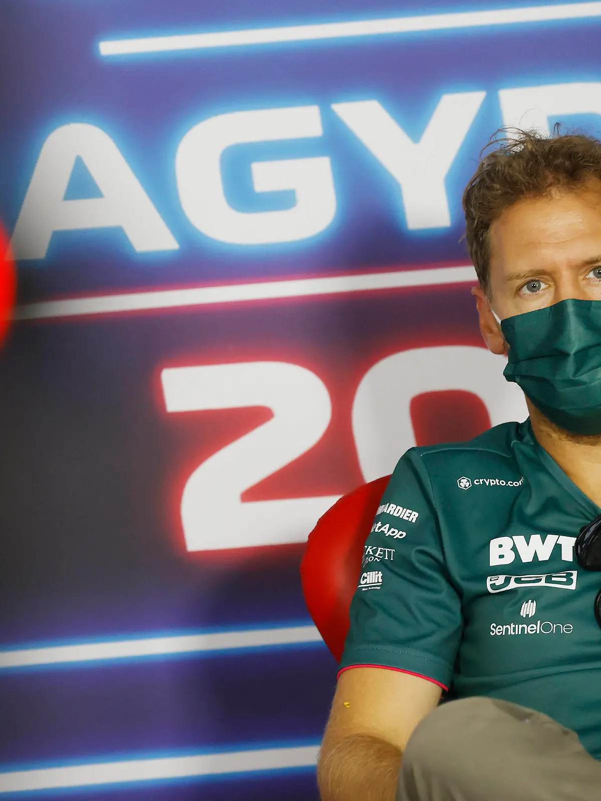  F1 Grand Prix of Hungary 5 Sebastian Vettel GER, Aston Martin Cognizant F1 Team, F1 Grand Prix of Hungary at Hungaroring on July 29, 2021 in Budapest, Hungary. Photo by Florion Goga/REUTERS/FIA Pool via HOCH ZWEI Budapest Hungary Poolfoto HOCH ZWEI/Pool/REUTERS ,EDITORIAL USE ONLY
