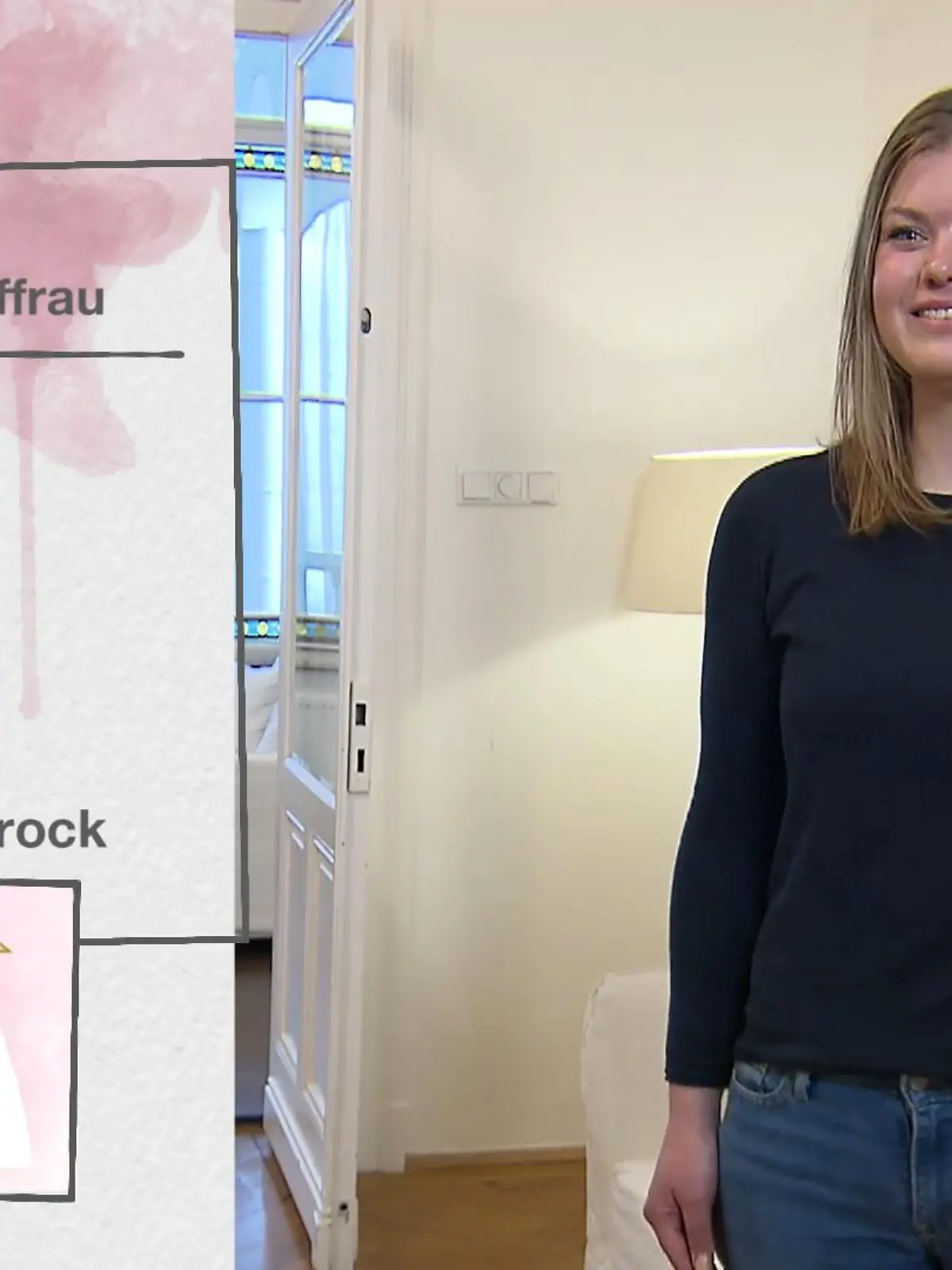 Bild zu: "Franziska mag es schlicht und elegant"