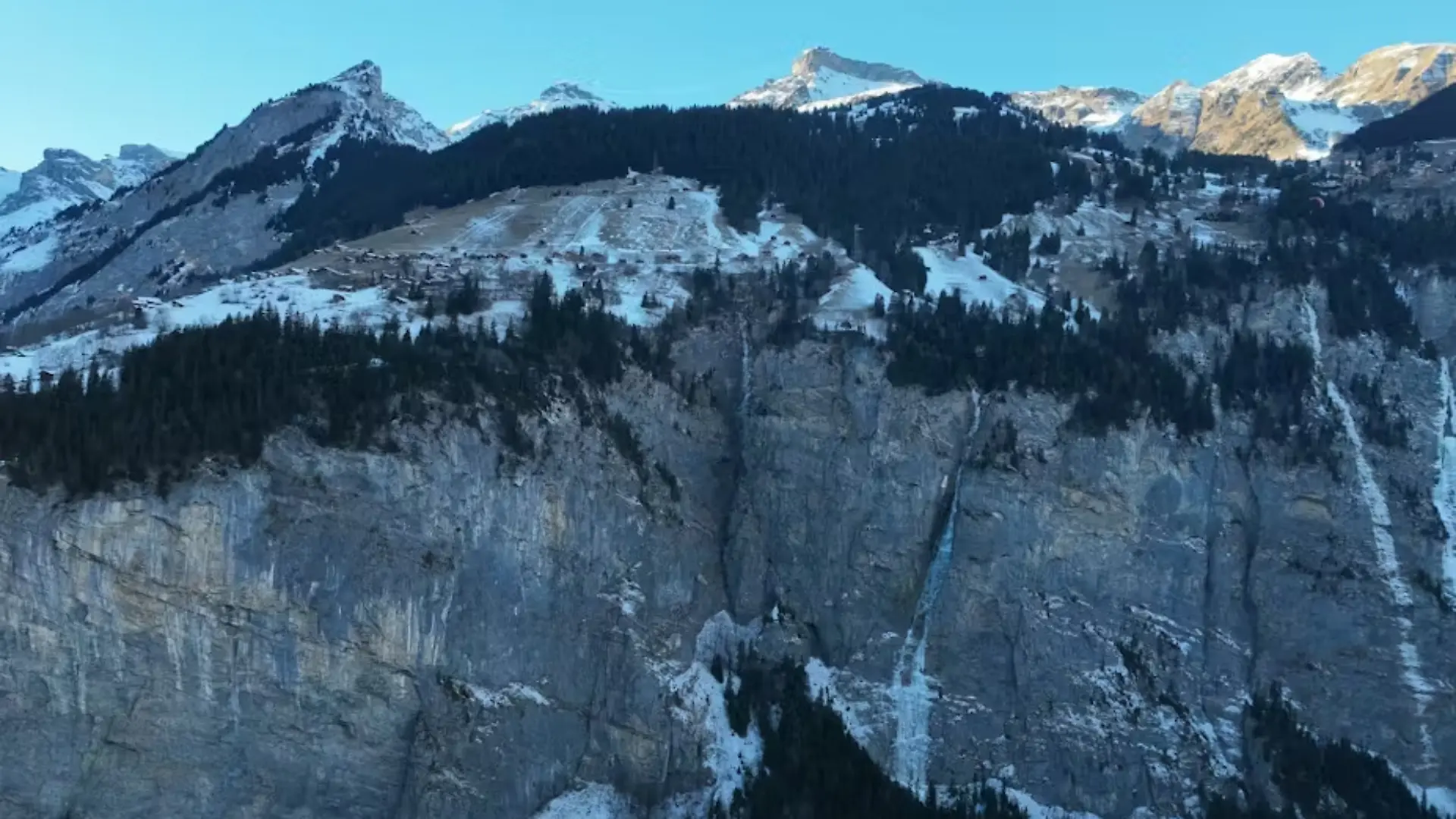 Schweizer Berge im Berner Oberland.