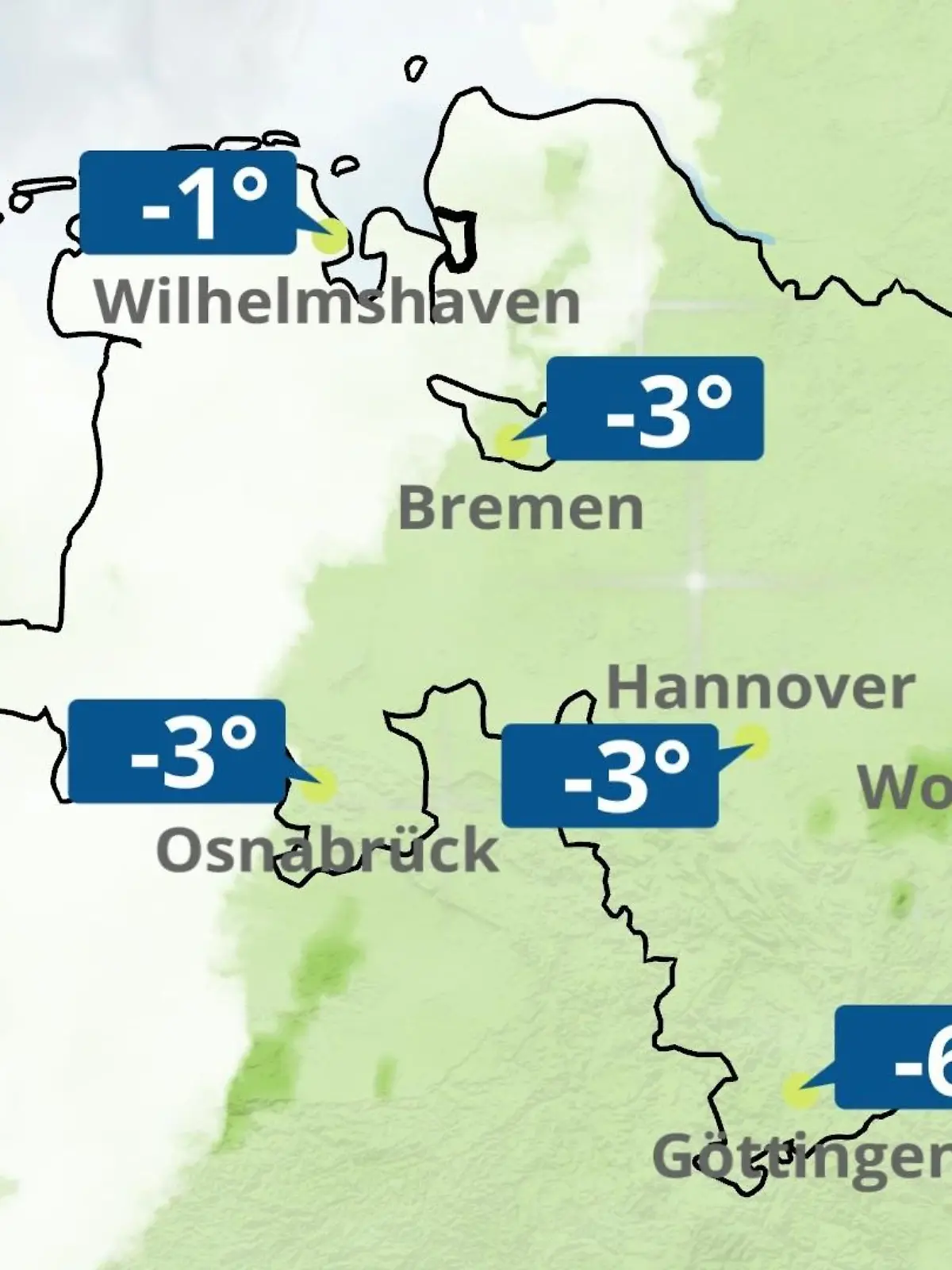 Bild zu: "Bremen und Niedersachsen: Wie wird das Wetter?"