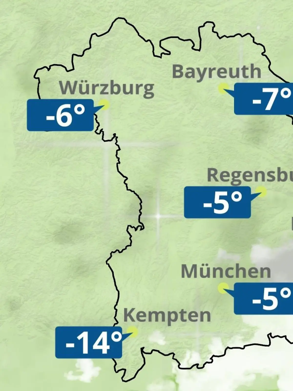 Bild zu: "Bayern: Wie wird das Wetter?"