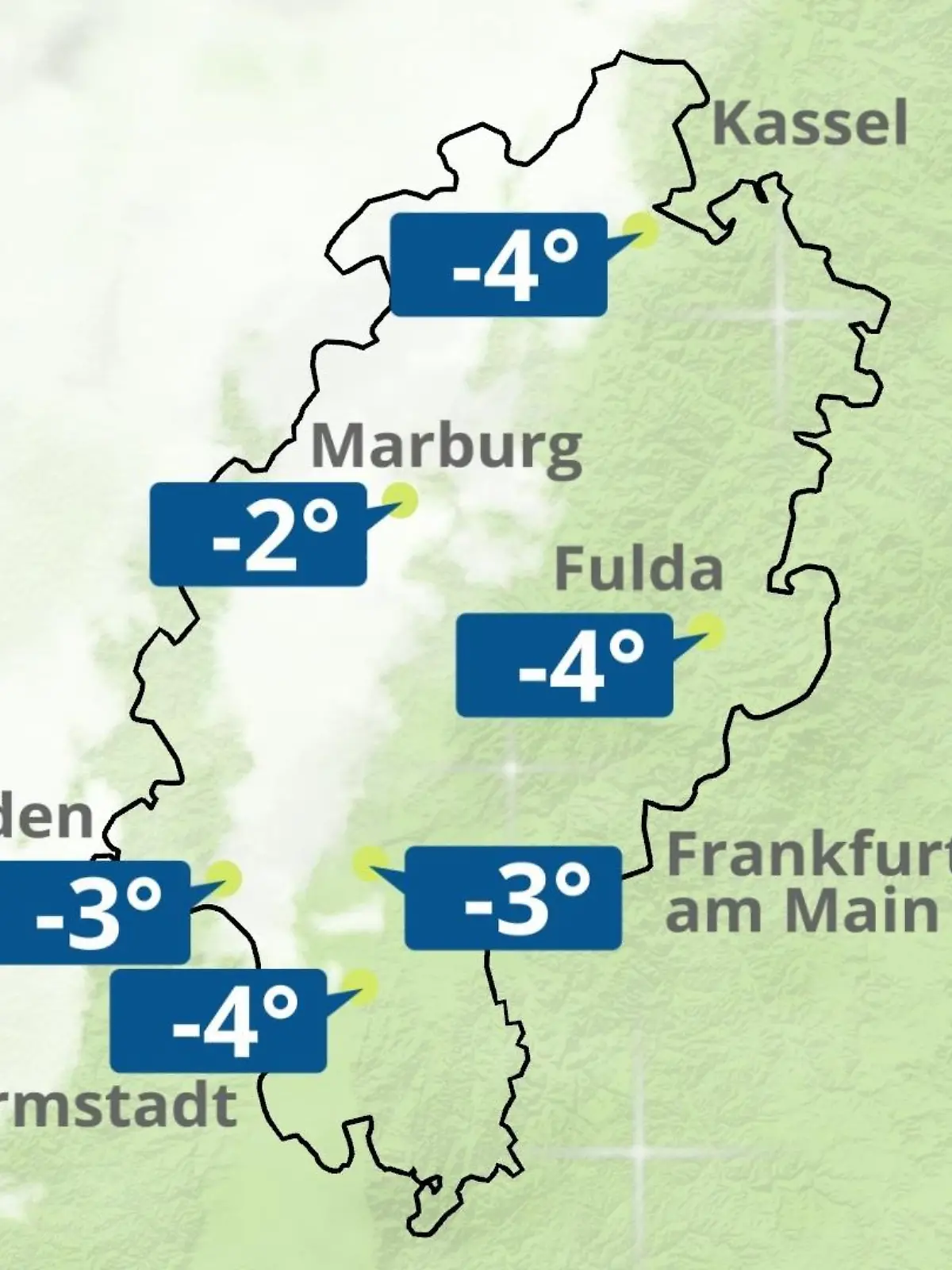 Bild zu: "Hessen: Wie wird das Wetter?"