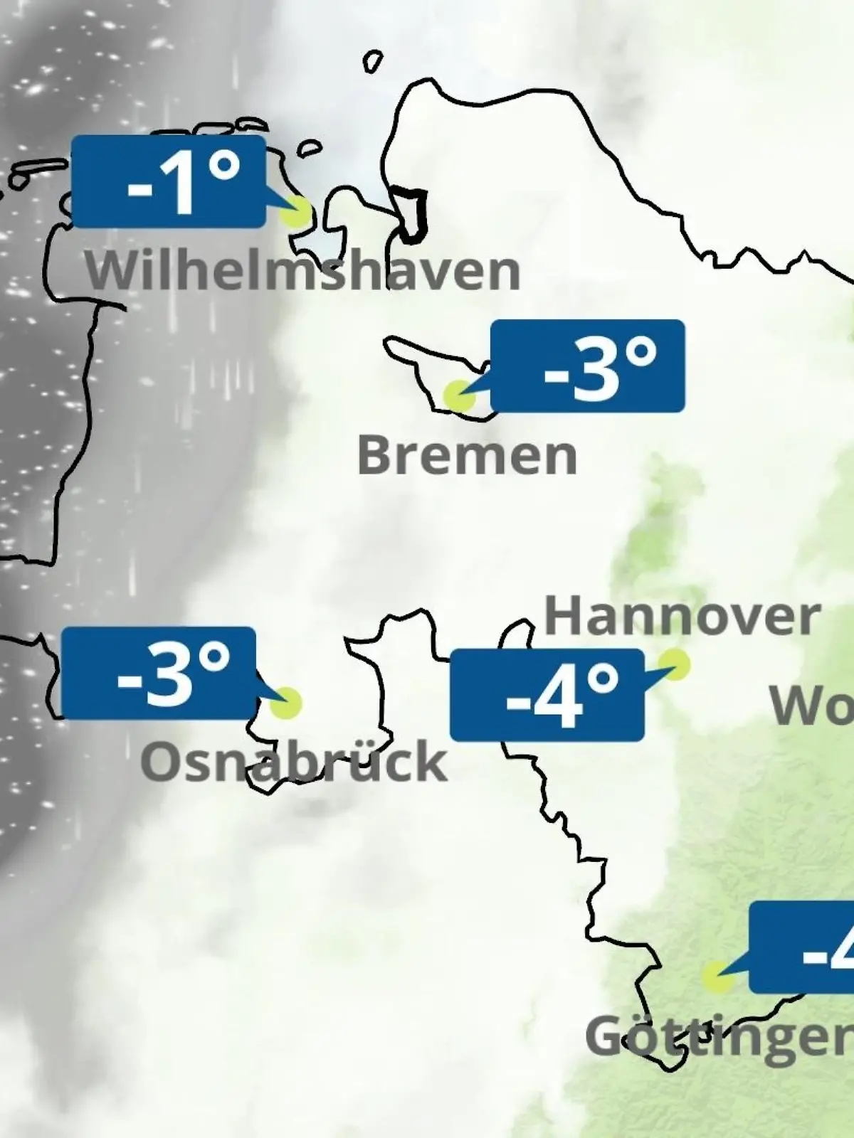 Bild zu: "Bremen und Niedersachsen: Wie wird das Wetter?"