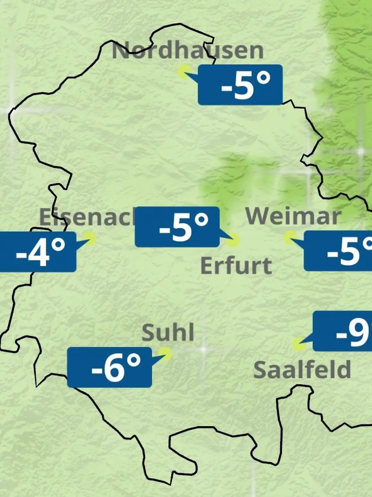 Bild zu: "Thüringen: Wie wird das Wetter?"