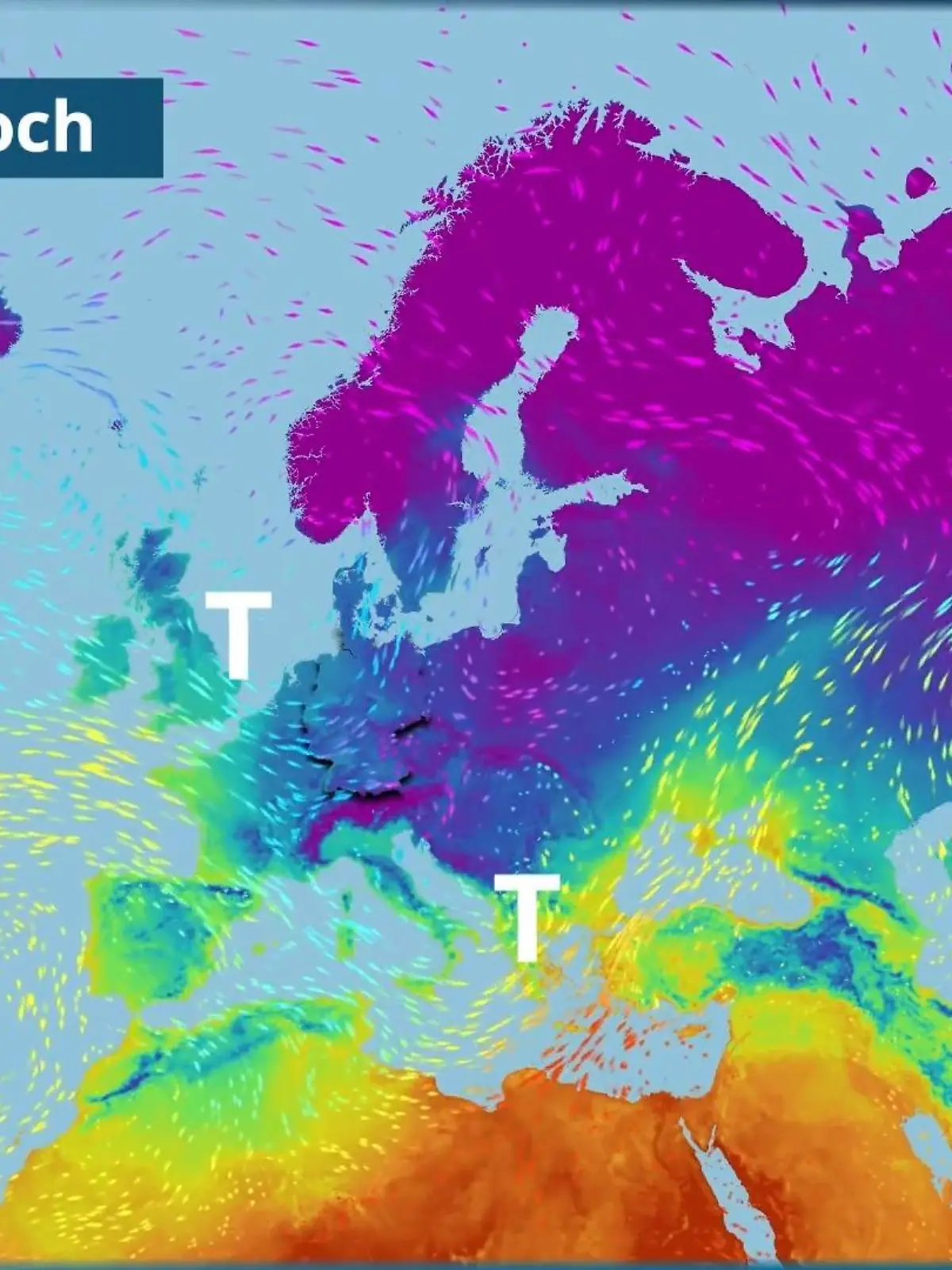 Bild zu: "Grenzwetterlage mit kaltem Wochenende"