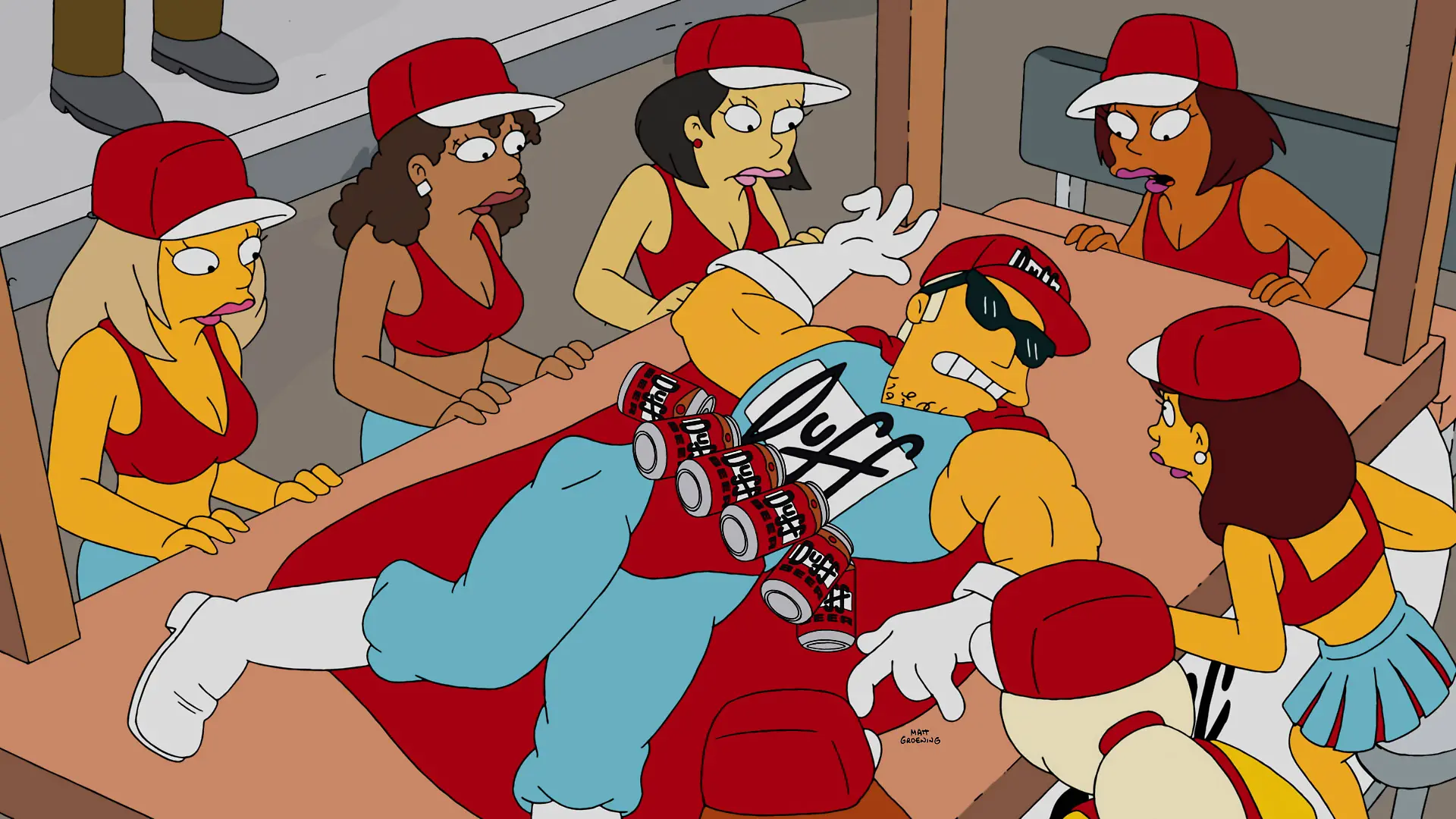 Simpsons-Fans müssen sich wohl von Duffman verabschieden.