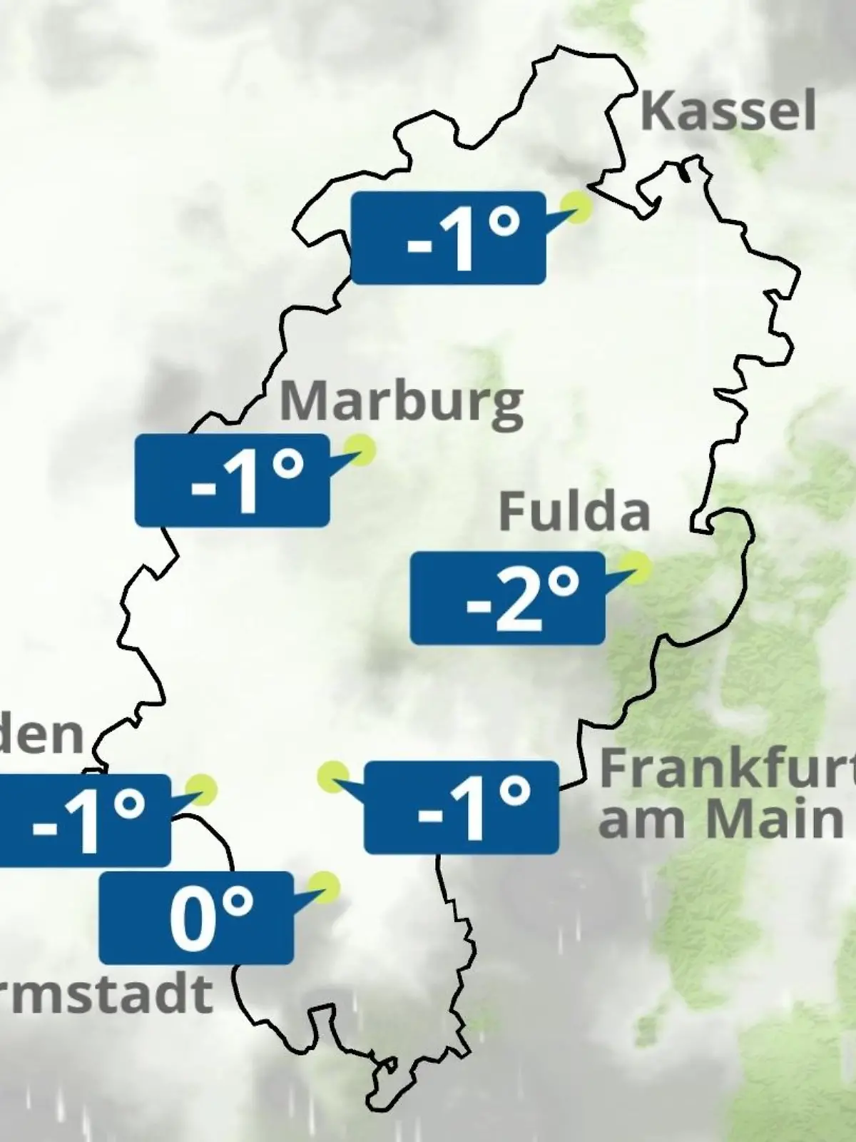 Bild zu: "Hessen: Wie wird das Wetter?"