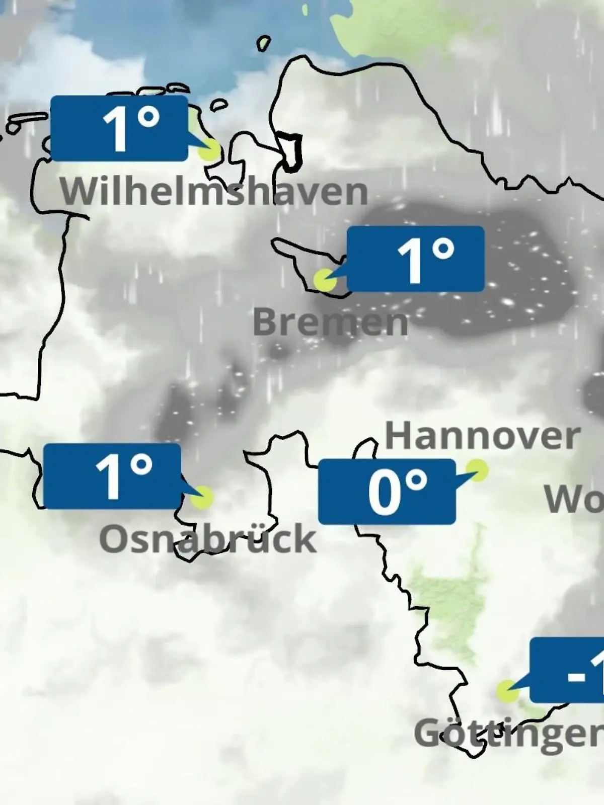 Bild zu: "Bremen und Niedersachsen: Wie wird das Wetter?"
