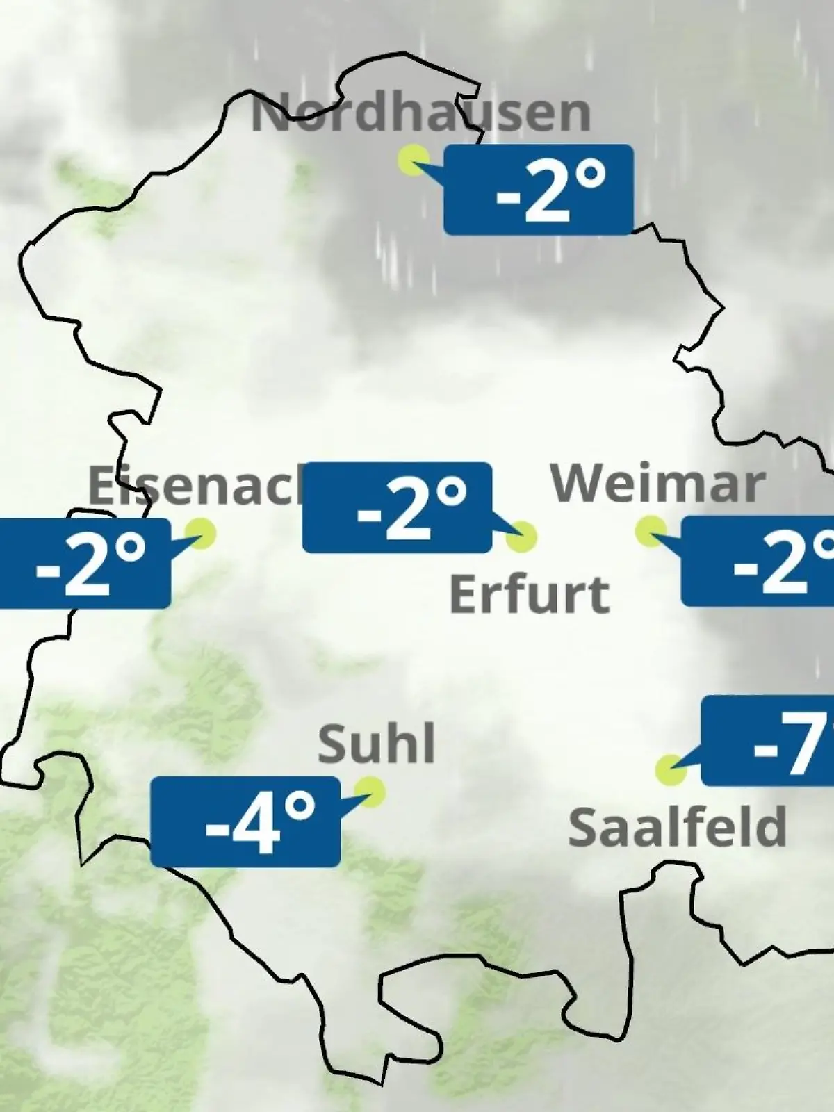 Bild zu: "Thüringen: Wie wird das Wetter?"