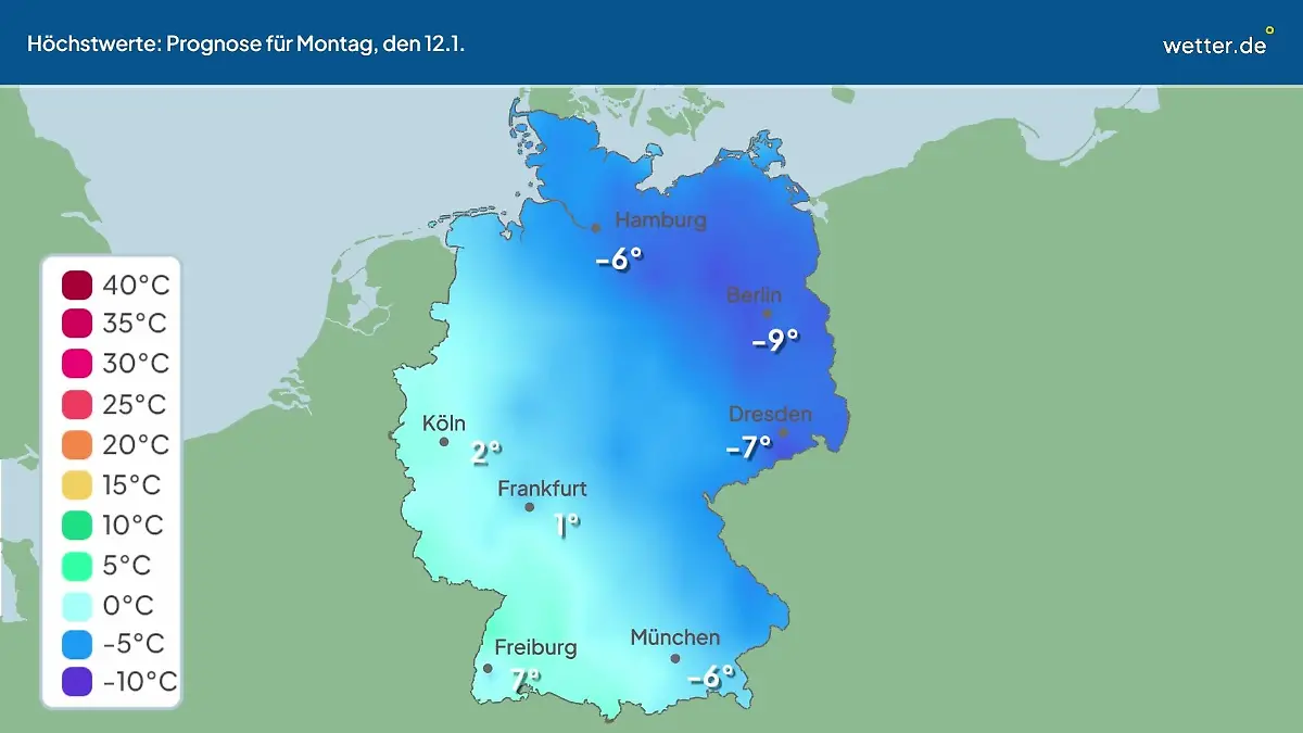Im Video: Temperatur-Vorhersage Wie warm oder kalt wird es in Deutschland?