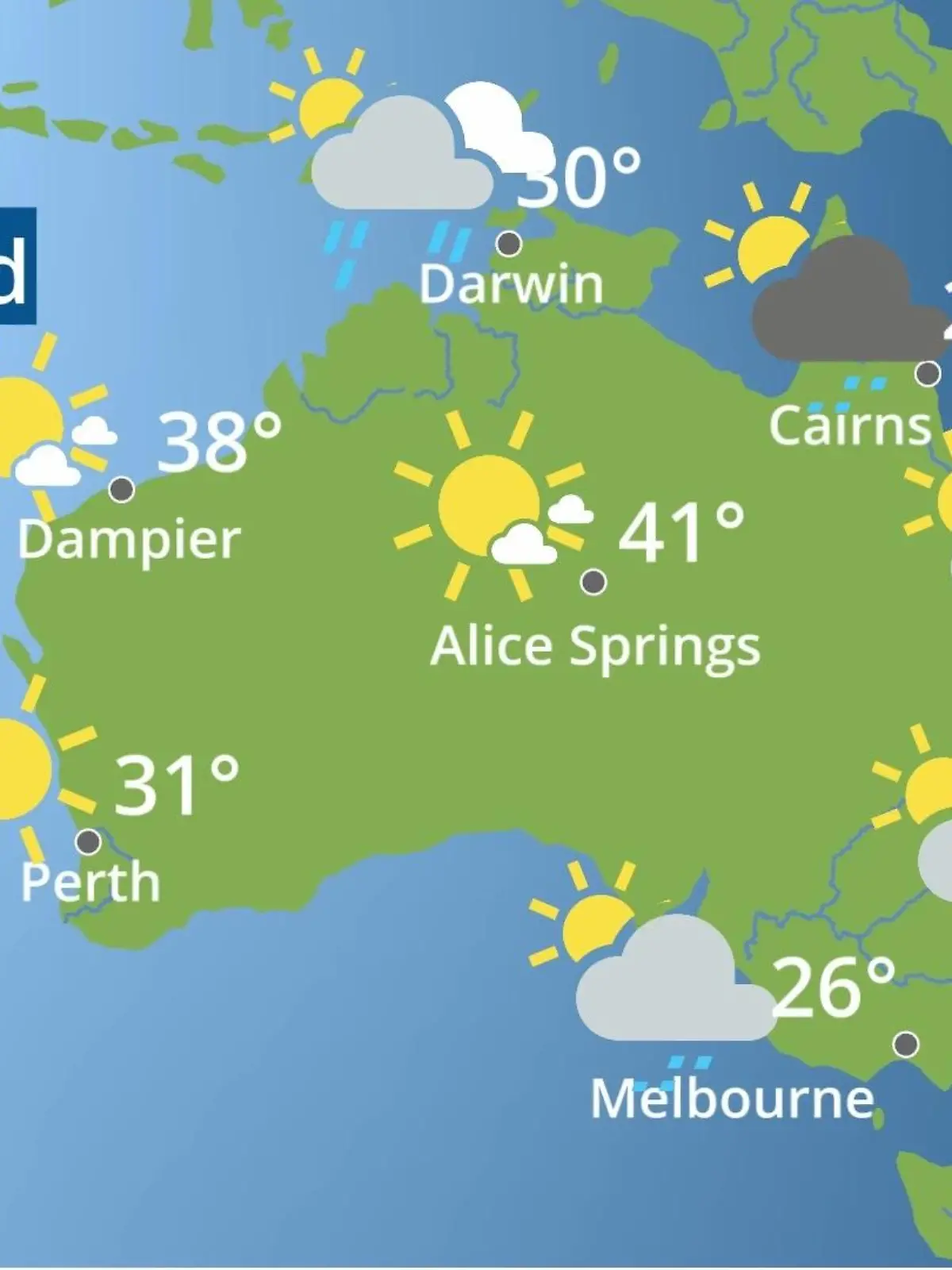 Bild zu: "Australien: Wie wird das Wetter?"