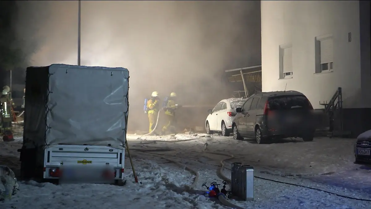 Wohnhaus in Baden-Württemberg nach Explosion eingestürzt Großeinsatz in Albstadt