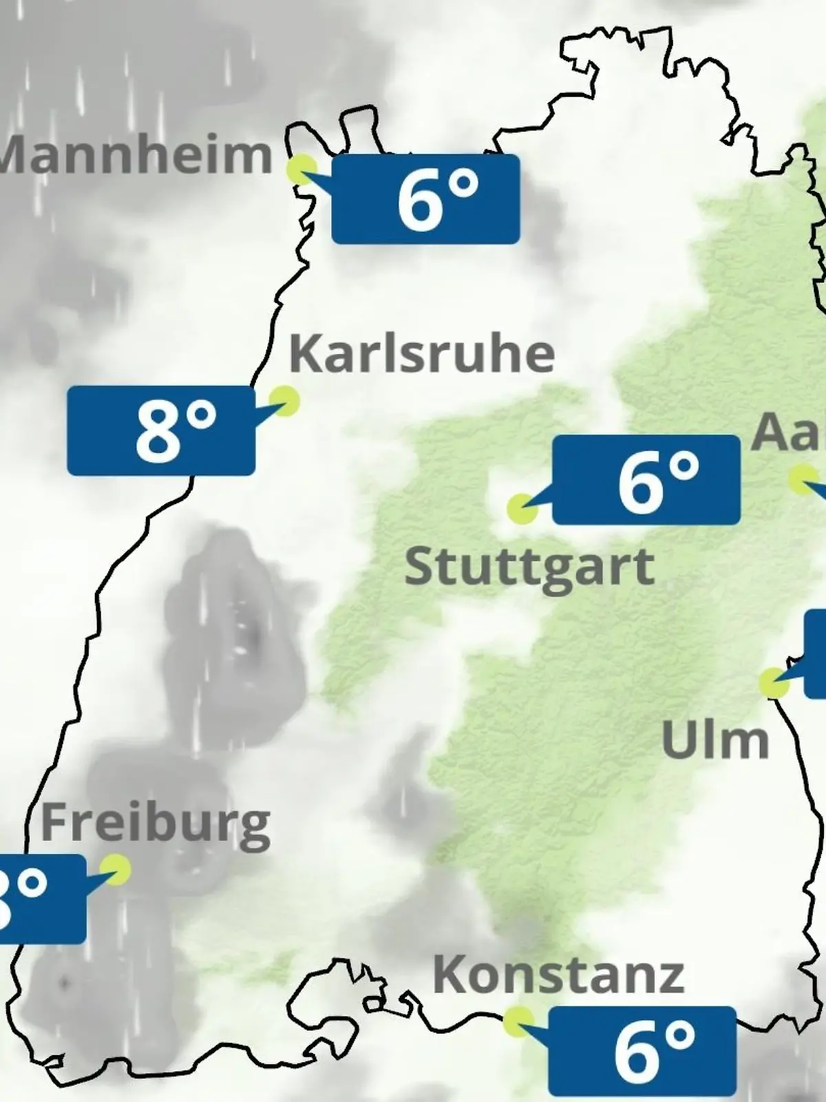 Bild zu: "Baden-Württemberg: Wie wird das Wetter?"