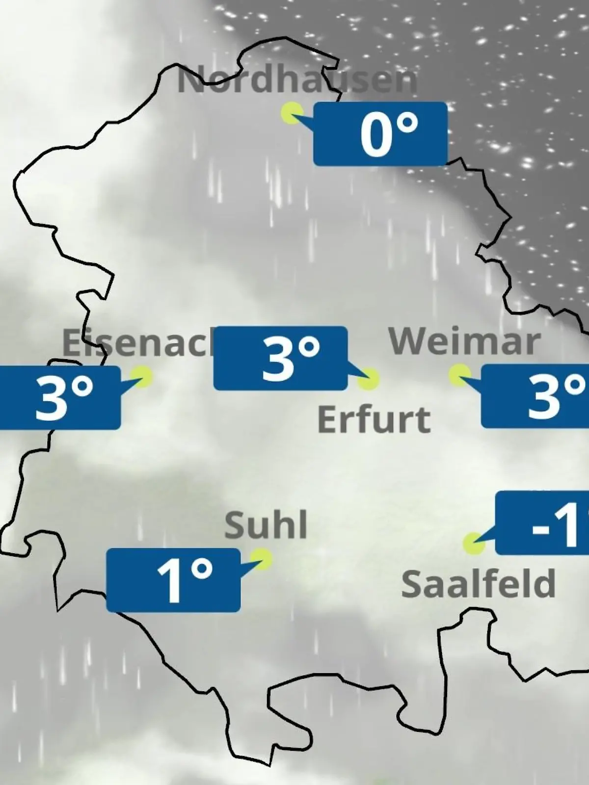 Bild zu: "Thüringen: Wie wird das Wetter?"