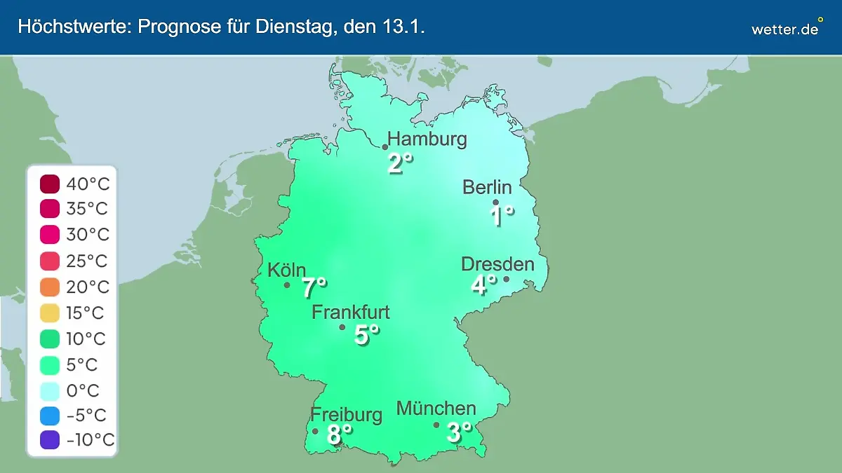 Im Video: Temperatur-Vorhersage Wie warm oder kalt wird es in Deutschland?