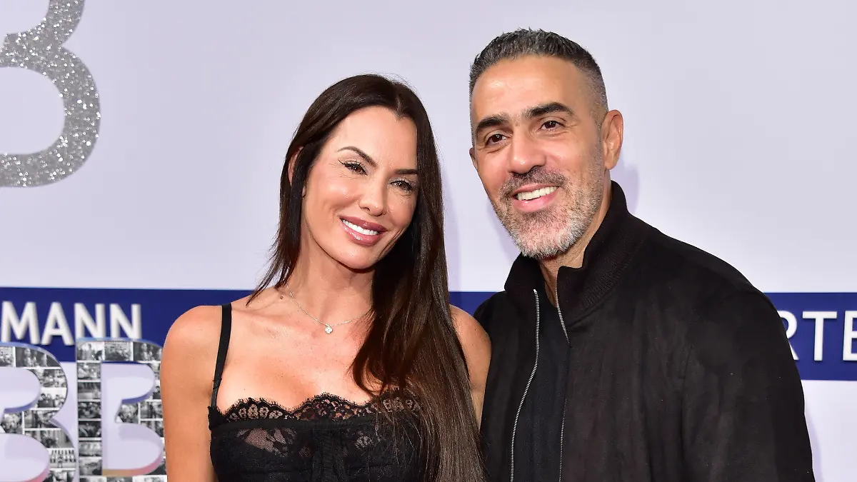 Bushido und Frau Anna Maria Ferchichi bei der Bertelsmann Party 2025. 