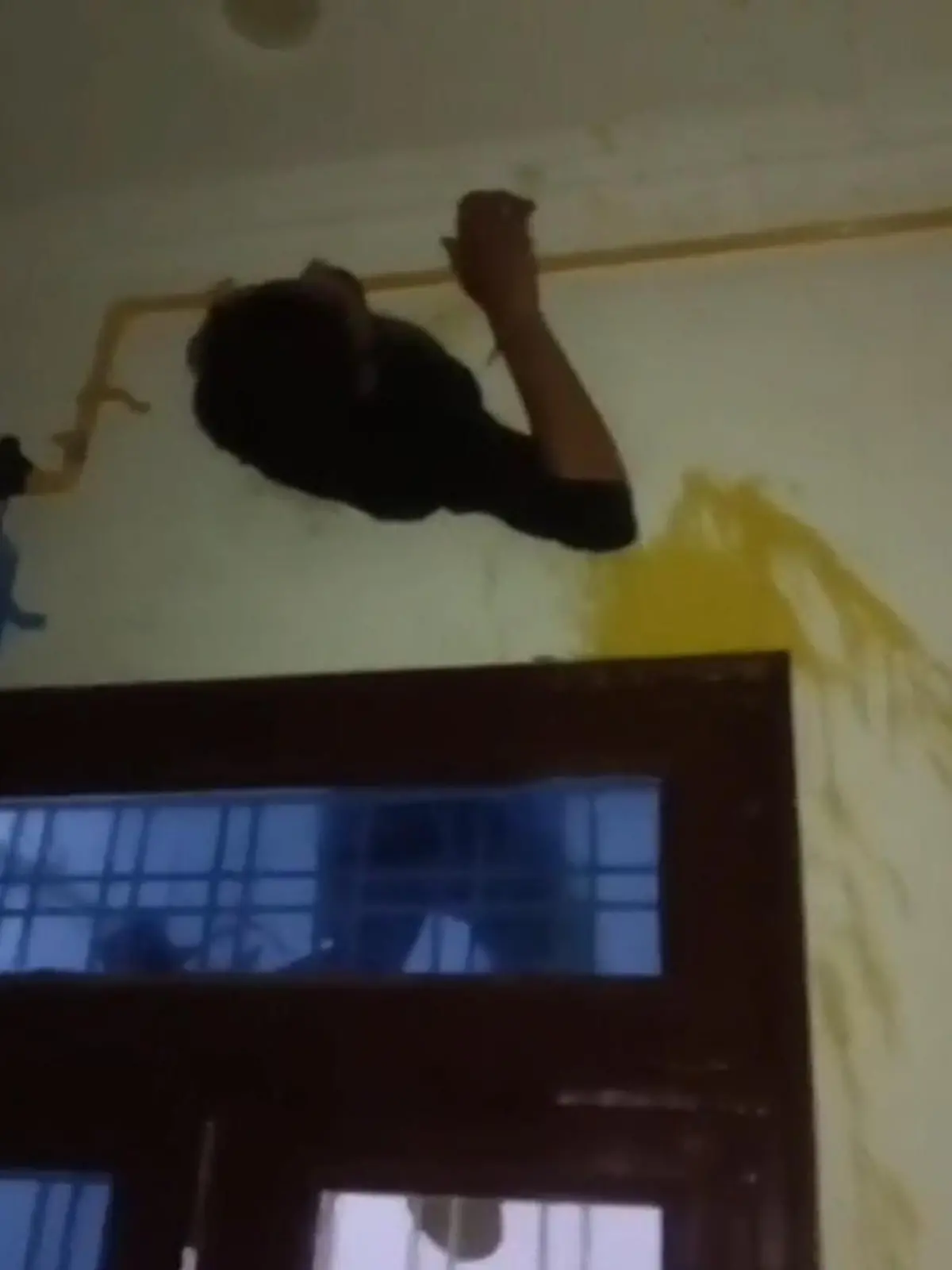 Bild zu: "Das ist zu eng! Tollpatschiger Dieb bleibt bei Einbruch stecken"