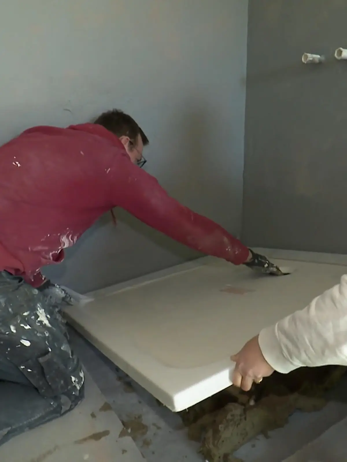 Bild zu: "Nach 6 Wochen endlich eine Dusche!"