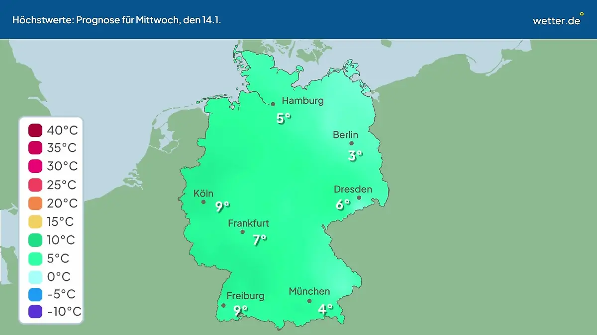 Im Video: Temperatur-Vorhersage Wie warm oder kalt wird es in Deutschland?
