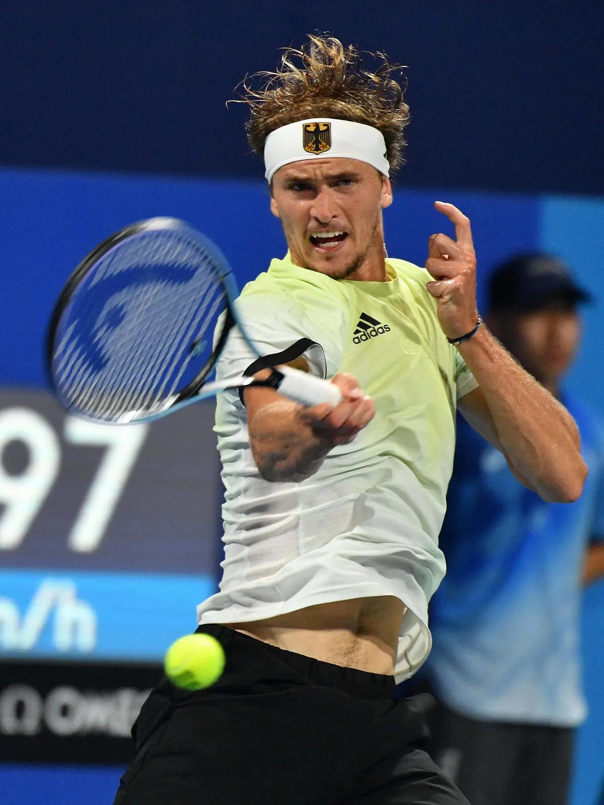 Alexander Zverev GER, JULY 29, 2021 - Tennis : Men s Singles Quarter-Final during the Tokyo 2020 Olympic Games, Olympische Spiele, Olympia, OS at the Ariake Tennis Park in Tokyo, Japan. Noxthirdxpartyxsales PUBLICATIONxNOTxINxJPN 165813272 