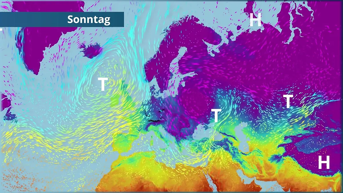 Jetzt wird es nochmal krass kalt Der Strömungsfilm für Europa für 5 Tage