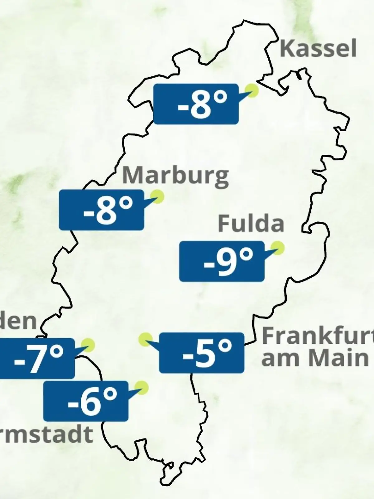 Bild zu: "Hessen: Wie wird das Wetter?"