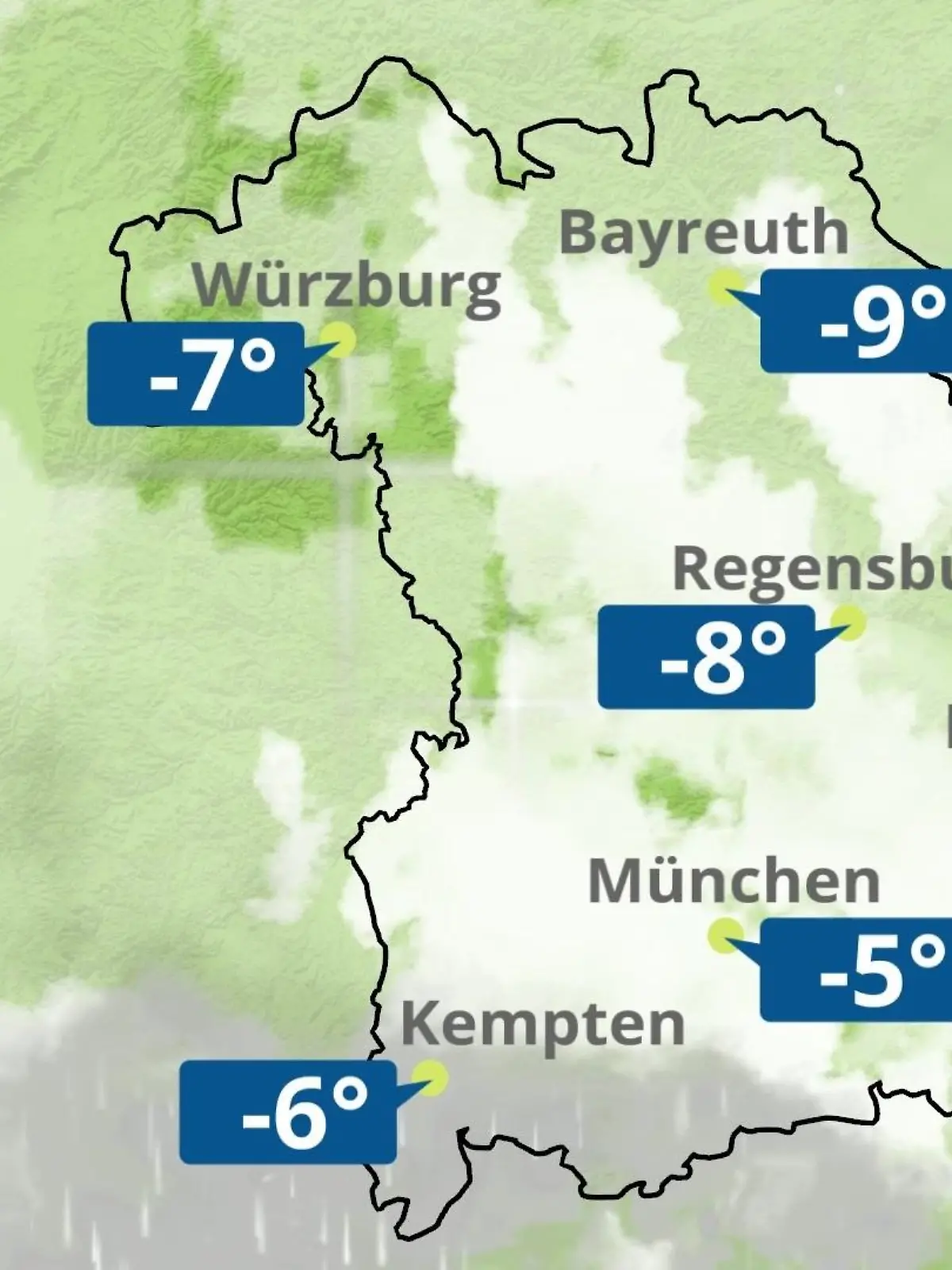 Bild zu: "Bayern: Wie wird das Wetter?"