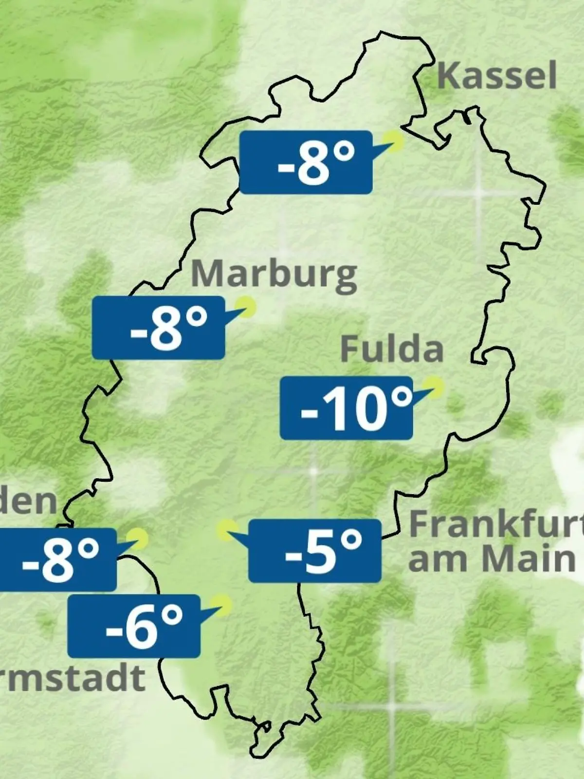 Bild zu: "Hessen: Wie wird das Wetter?"