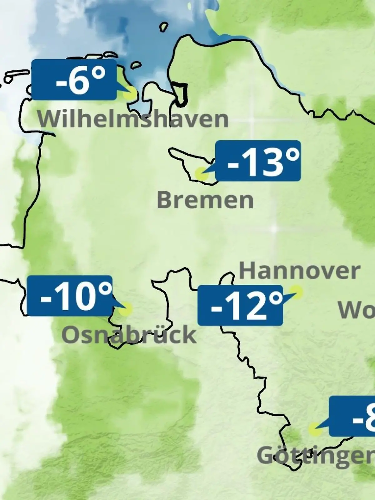 Bild zu: "Bremen und Niedersachsen: Wie wird das Wetter?"