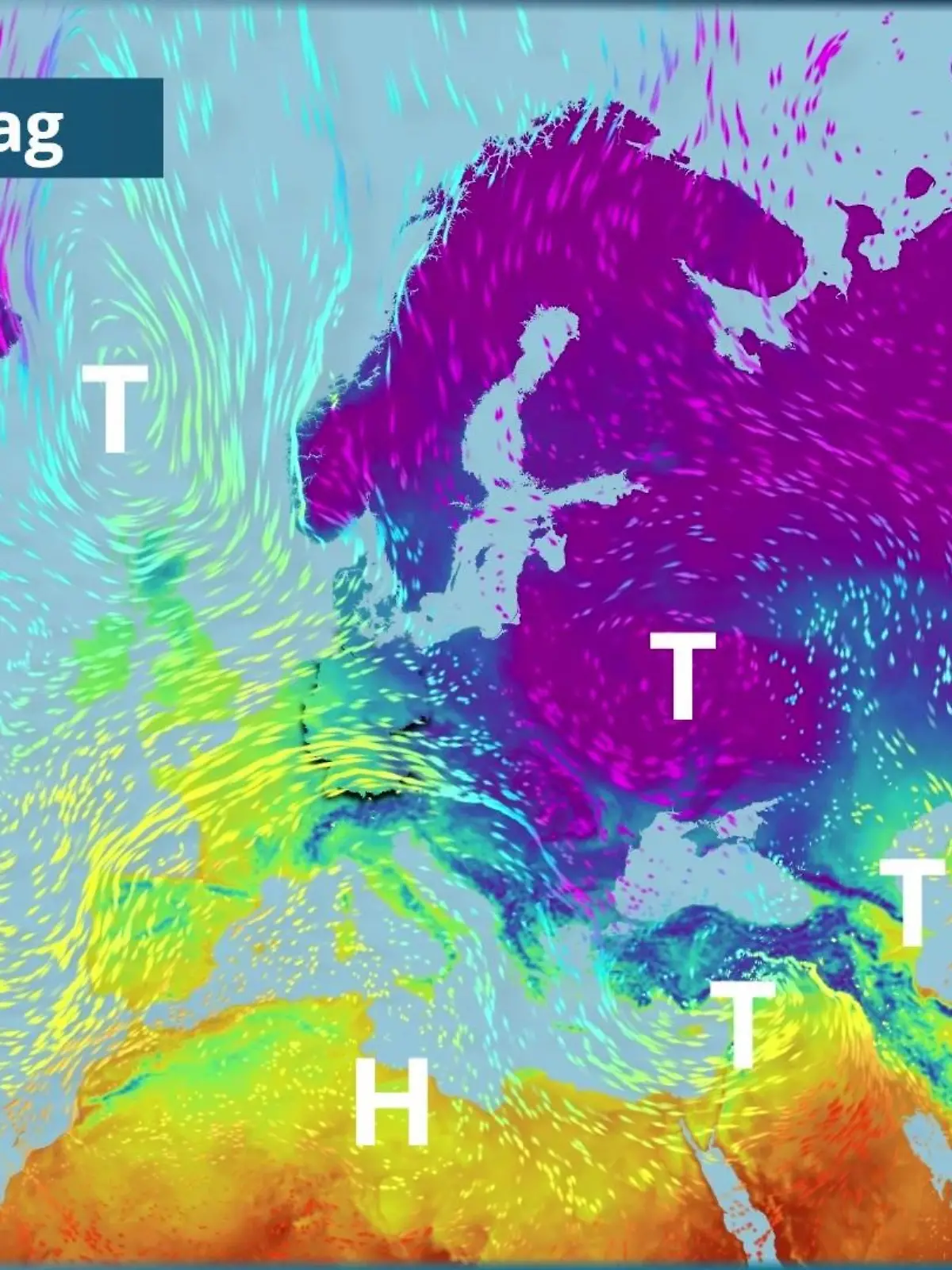 Bild zu: "Tiefausläufer bringen Unruhe"