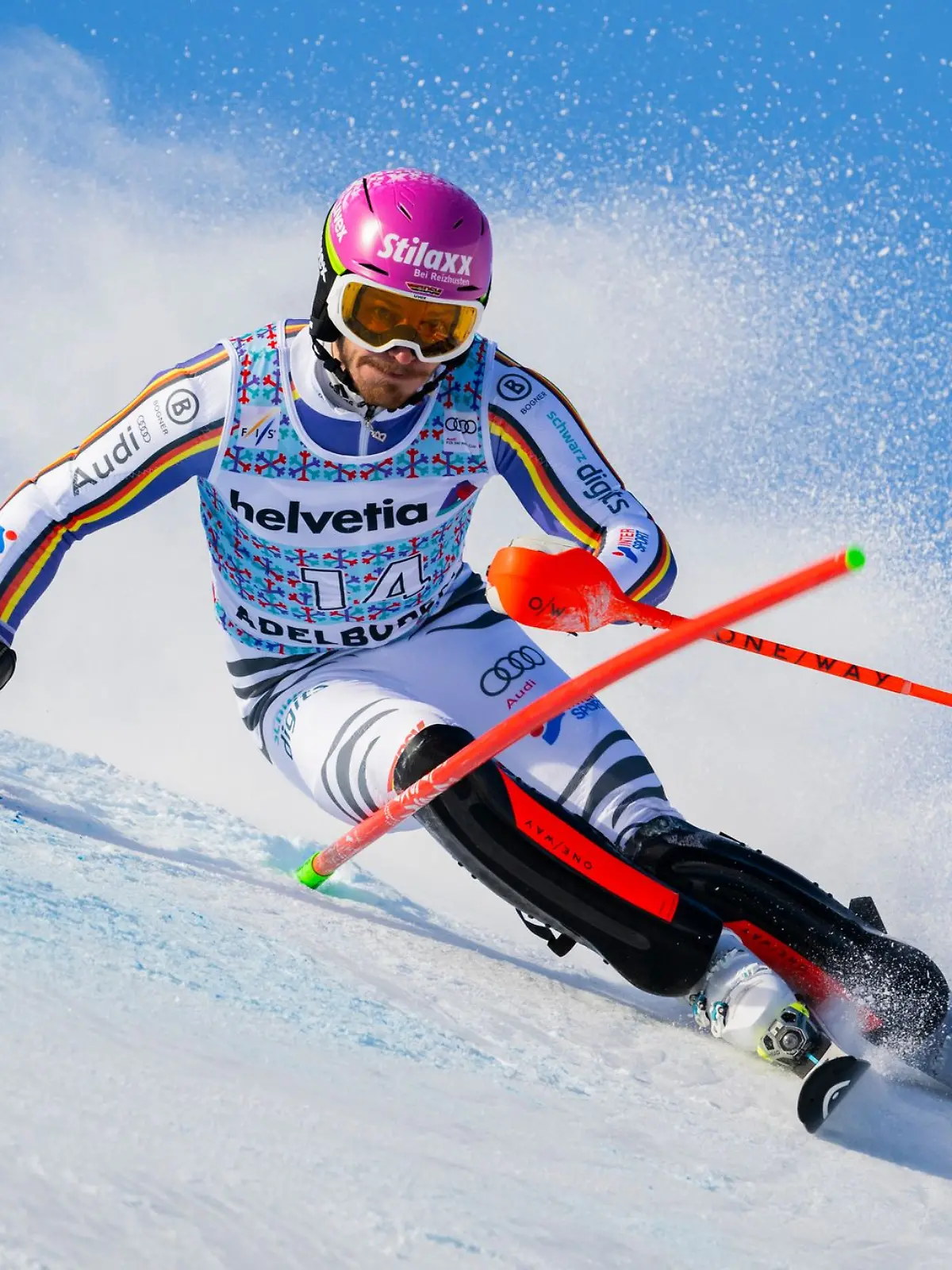Bild zu: "Nächster Dämpfer: Straßer scheidet bei Adelboden-Slalom aus"
