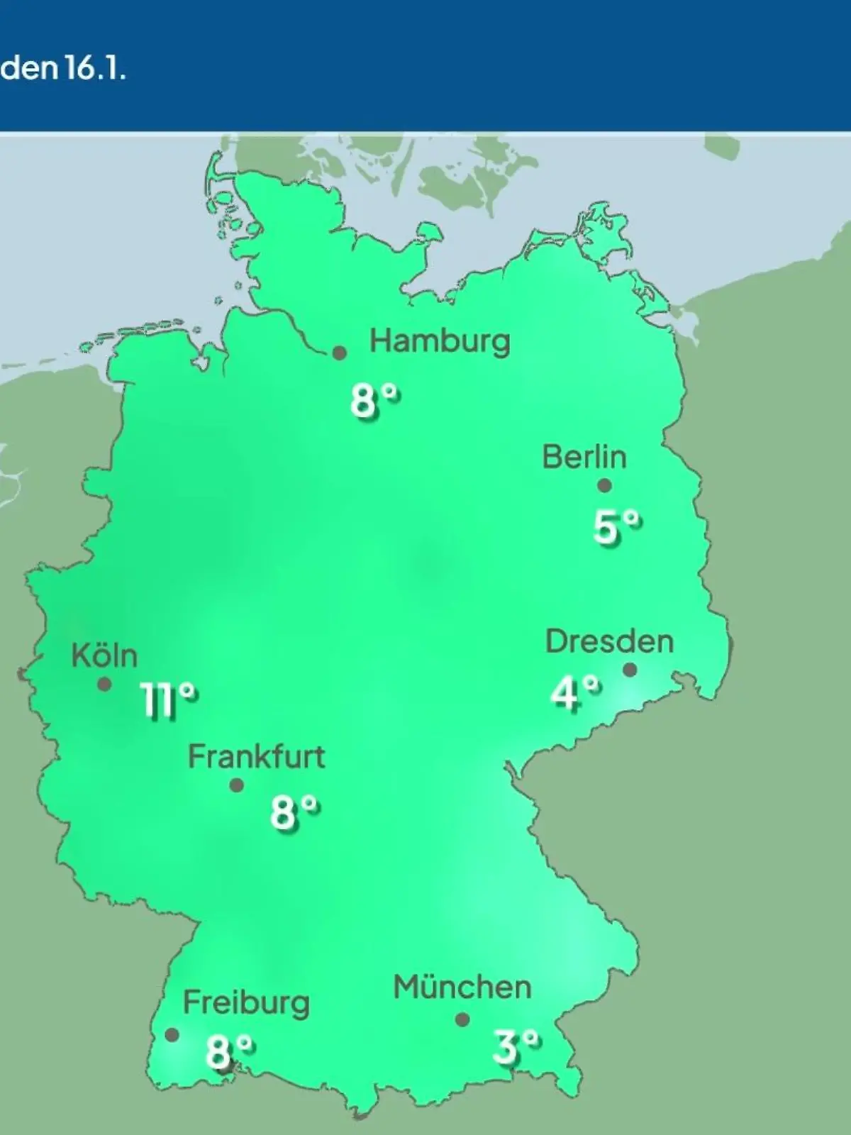 Bild zu: "Im Video: Temperatur-Vorhersage"