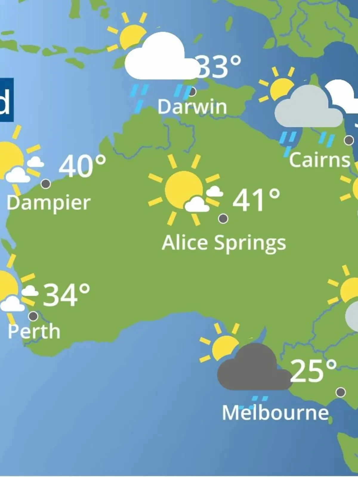 Bild zu: "Australien: Wie wird das Wetter?"