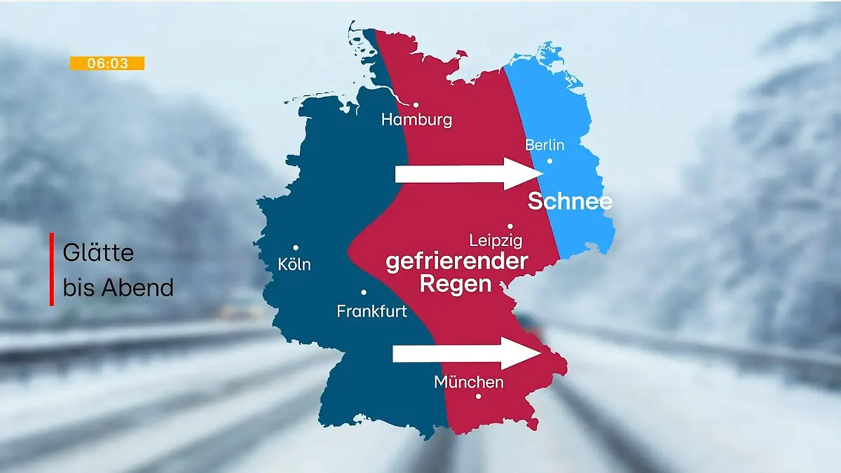 Glättelage Deutschland aktuell - Meteorologe informiert! Wetterexperte Paul Heger zur Glätte