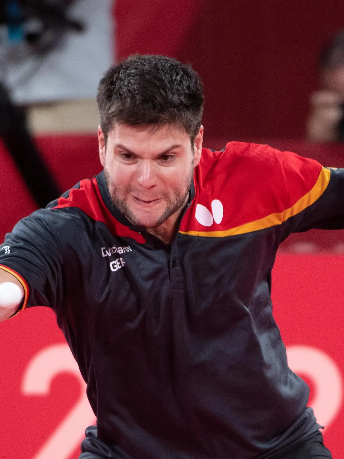  OVTCHAROV Dimitrij GER men s singles semifinals Table tennis, Tischtennis JULY 29, 2021: Tokyo 2020 Olympic Games, Olympische Spiele, Olympia, OS at Tokyo Metropolitan Gymnasium in Tokyo, Japan. Noxthirdxpartyxsales PUBLICATIONxNOTxINxJPN 165799316