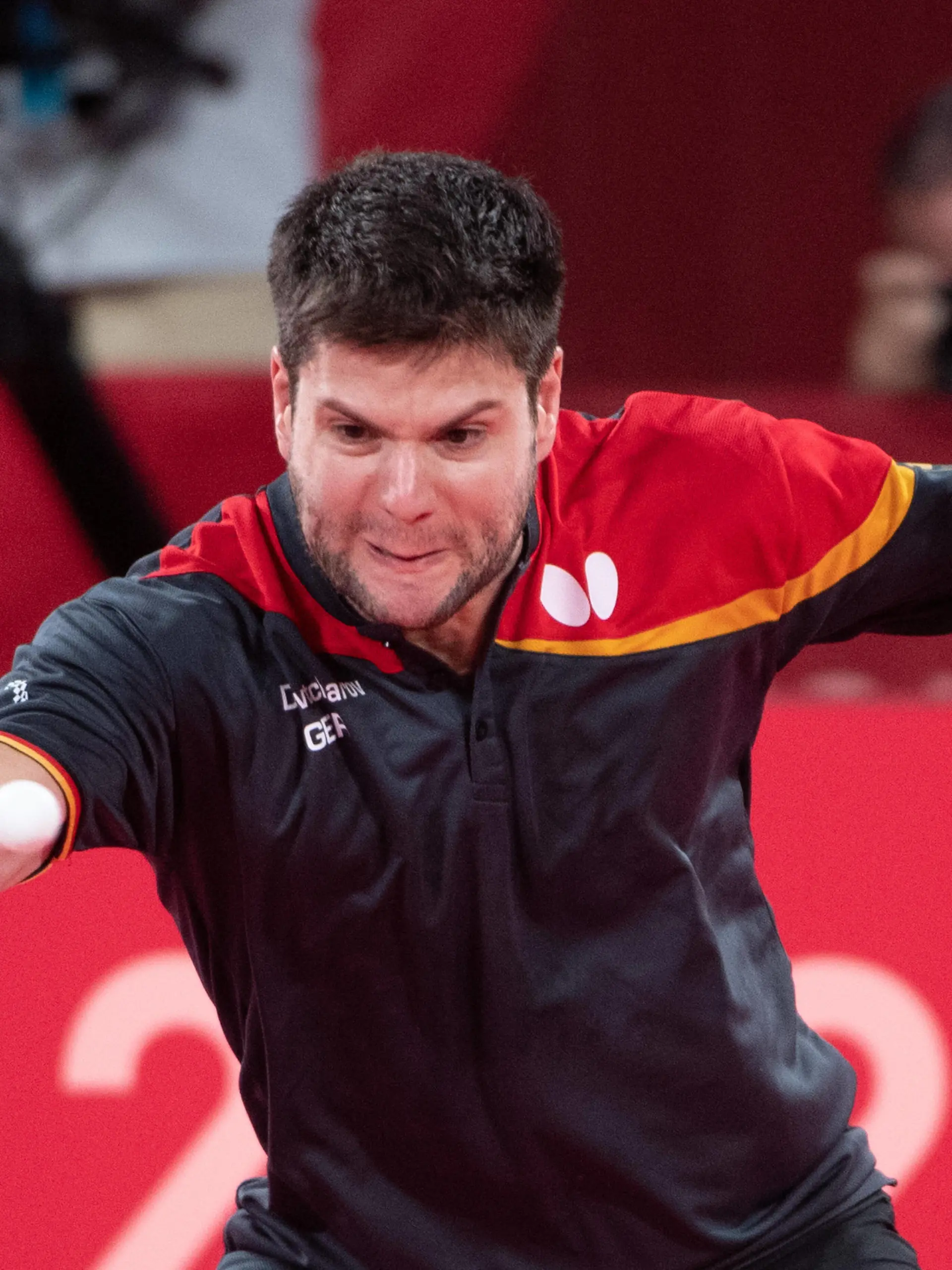  OVTCHAROV Dimitrij GER men s singles semifinals Table tennis, Tischtennis JULY 29, 2021: Tokyo 2020 Olympic Games, Olympische Spiele, Olympia, OS at Tokyo Metropolitan Gymnasium in Tokyo, Japan. Noxthirdxpartyxsales PUBLICATIONxNOTxINxJPN 165799316
