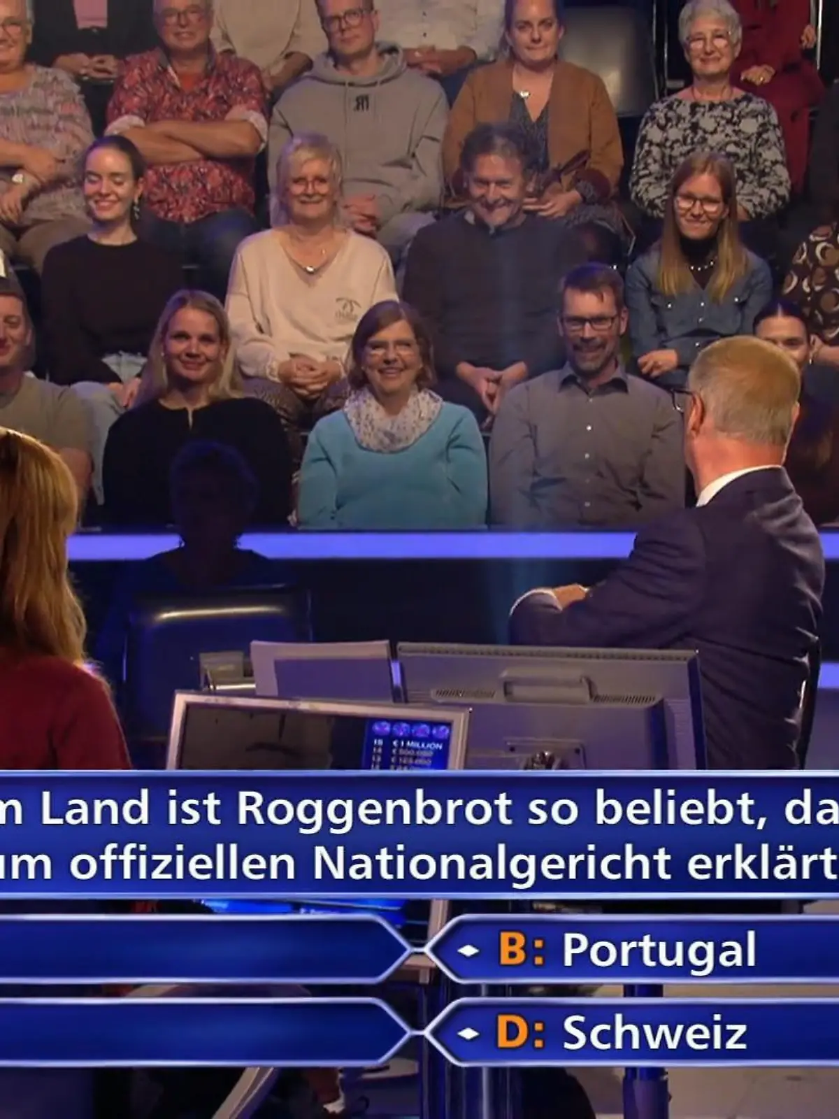 Bild zu: "Verzweiflung im „Wer wird Millionär?“-Studio"