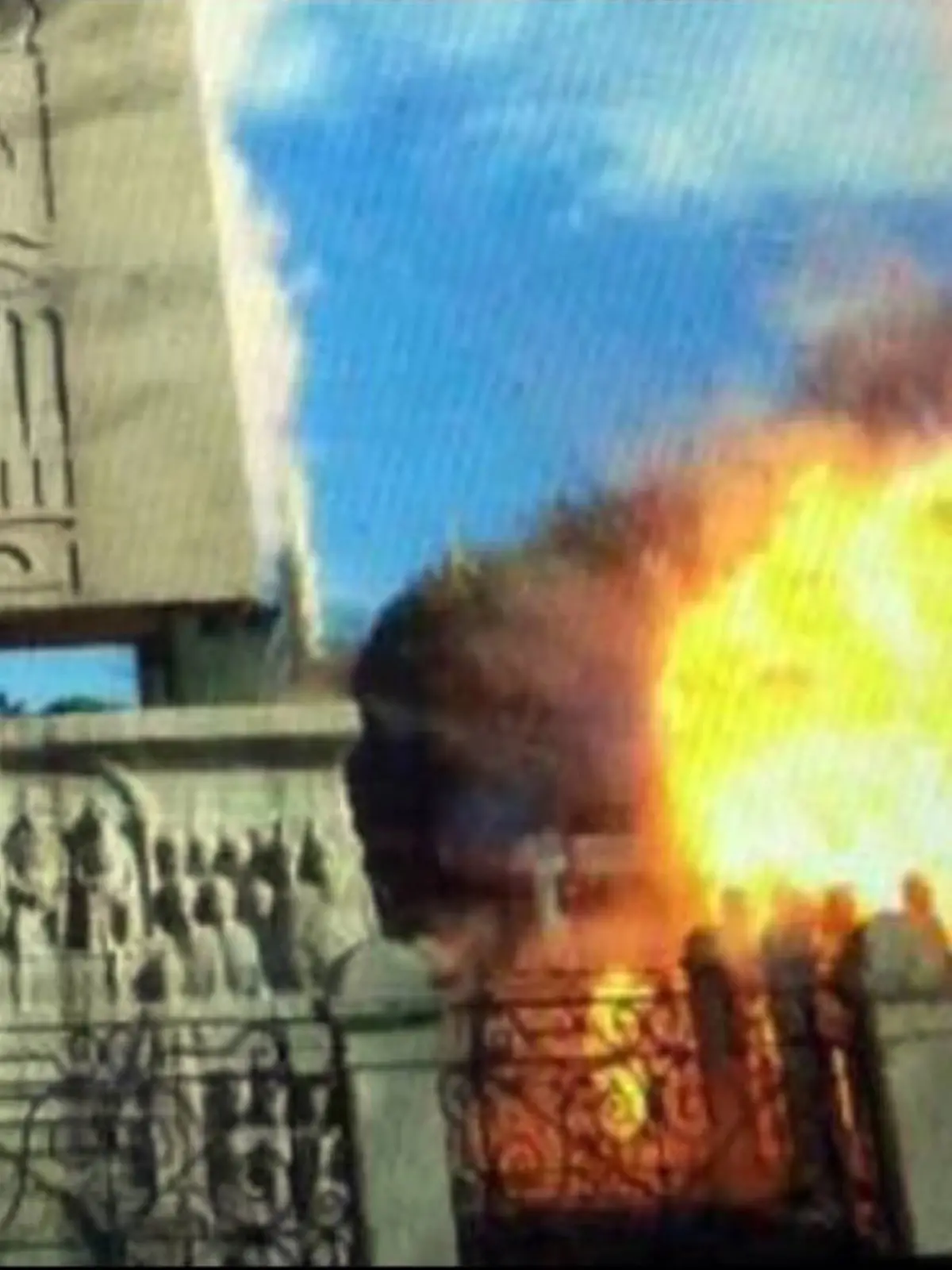 Der Moment der Explosion: Bei dem Anschlag in Istanbul in direkter Nähe zur Blauen Moschee kamen am 12. Januar 2016 insgesamt zwölf Deutsche ums Leben.