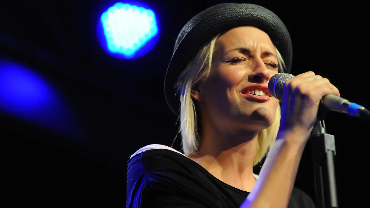 Veranstaltung, Musik, Konzert/Auftritt, Sarah Connor während der N-Joy Soundfiles im Hamburger N-Joy Foyer