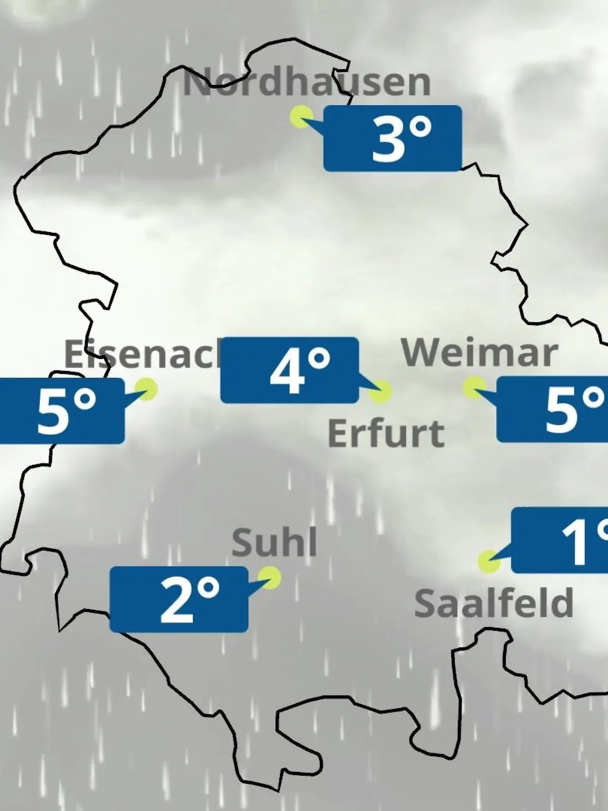 Bild zu: "Thüringen: Wie wird das Wetter?"
