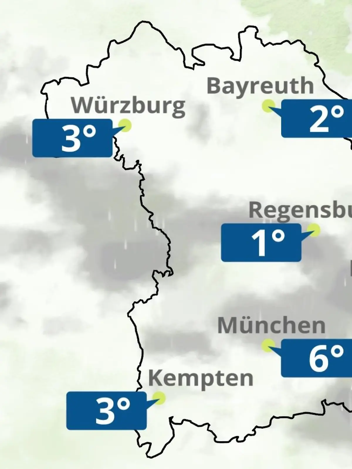 Bild zu: "Bayern: Wie wird das Wetter?"