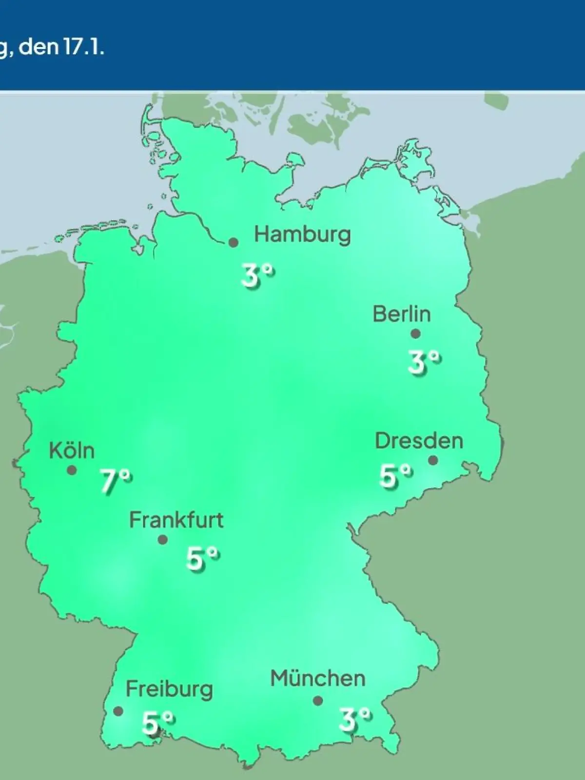 Bild zu: "Im Video: Temperatur-Vorhersage"