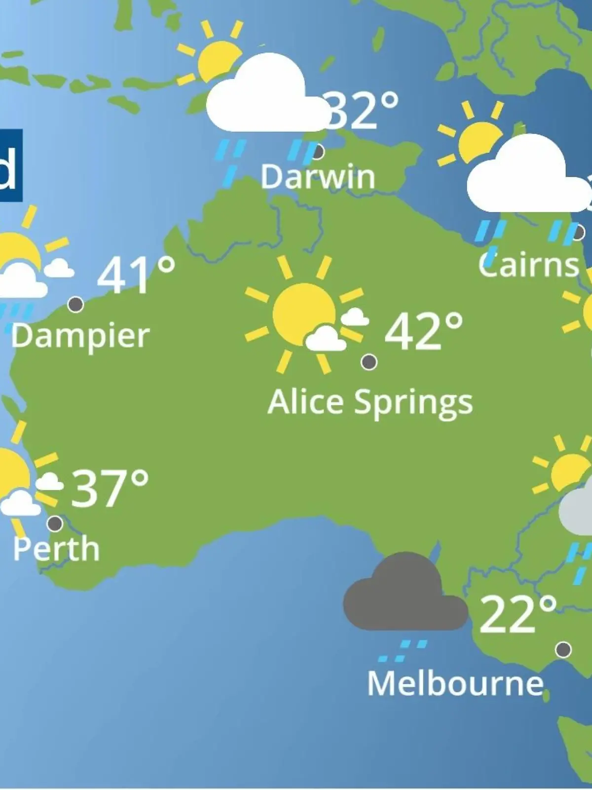 Bild zu: "Australien: Wie wird das Wetter?"