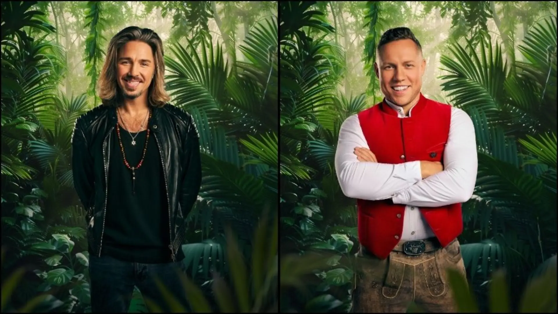 Gil Ofarim zieht als Teamplayer, Patrick Romer als Einzelkämpfer in den Dschungel.