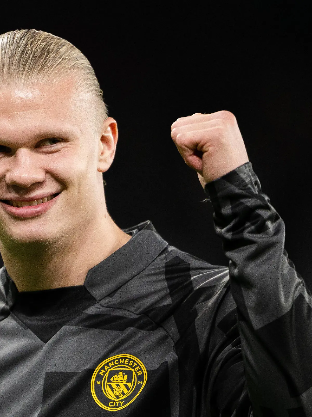 221011 Erling Braut Haaland of Manchester City ahead of the UEFA Champions League football match between FC Copenhagen and Manchester City on October 11, 2022 in Köpenhamn. Photo: Petter Arvidson / BILDBYRAN / kod PA / PA0412 fotboll football soccer fotball champions league fc copenhagen manchester city bbeng *** 221011 Erling Braut Haaland of Manchester City ahead of the UEFA Champions League football match between FC Copenhagen and Manchester City on October 11, 2022 in Copenhagen Photo Petter Arvidson BILDBYRAN code PA PA0412 football football soccer fotball champions league fc copenhagen manchester city bbeng, PUBLICATIONxNOTxINxSWExNORxAUT Copyright: PETTERxARVIDSON BB221011PA011