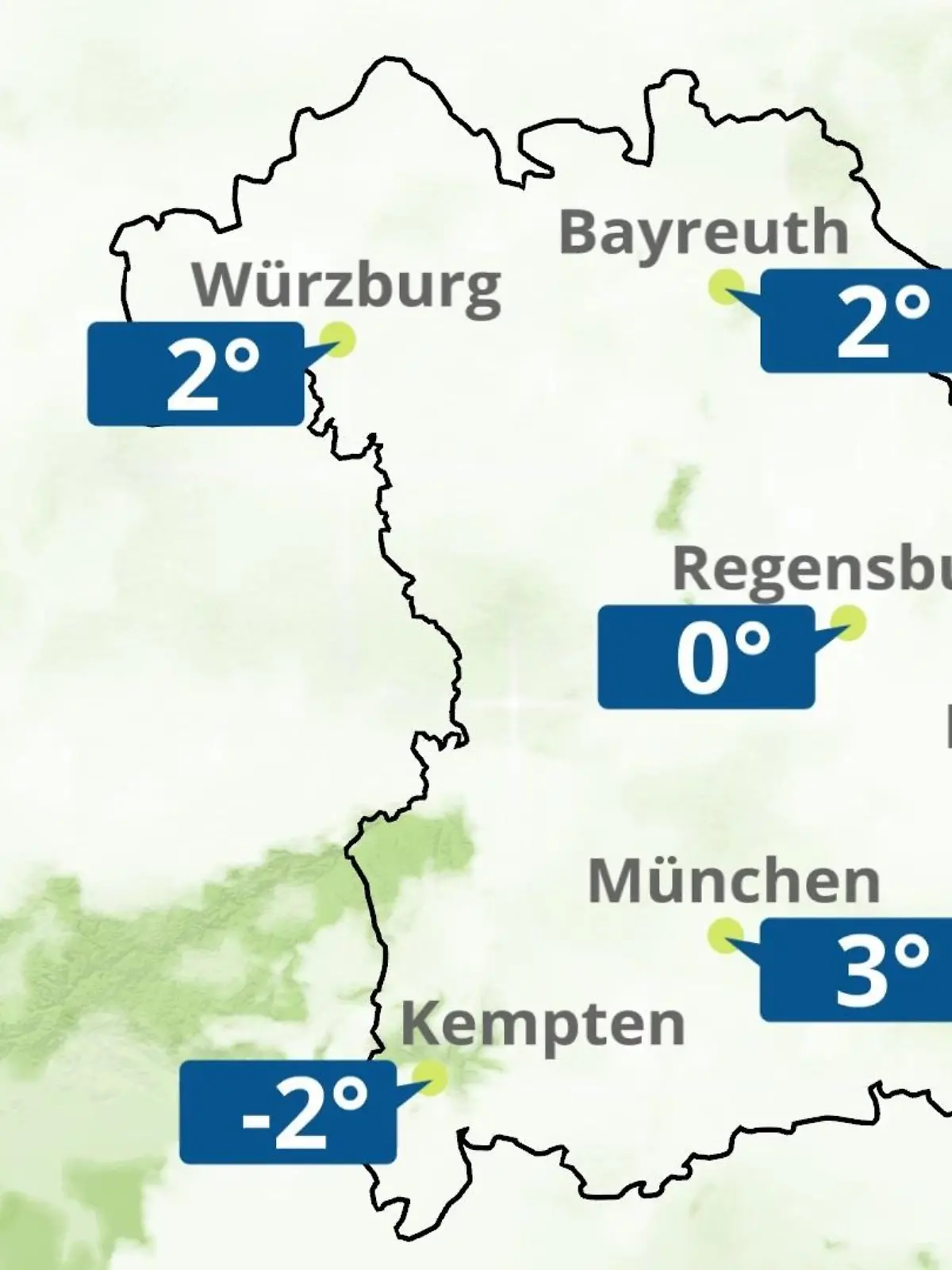 Bild zu: "Bayern: Wie wird das Wetter?"